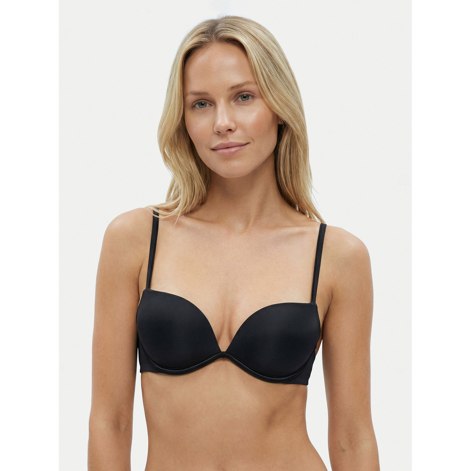 Wonderbra Σουτιέν Push-up WB008144 Μαύρο