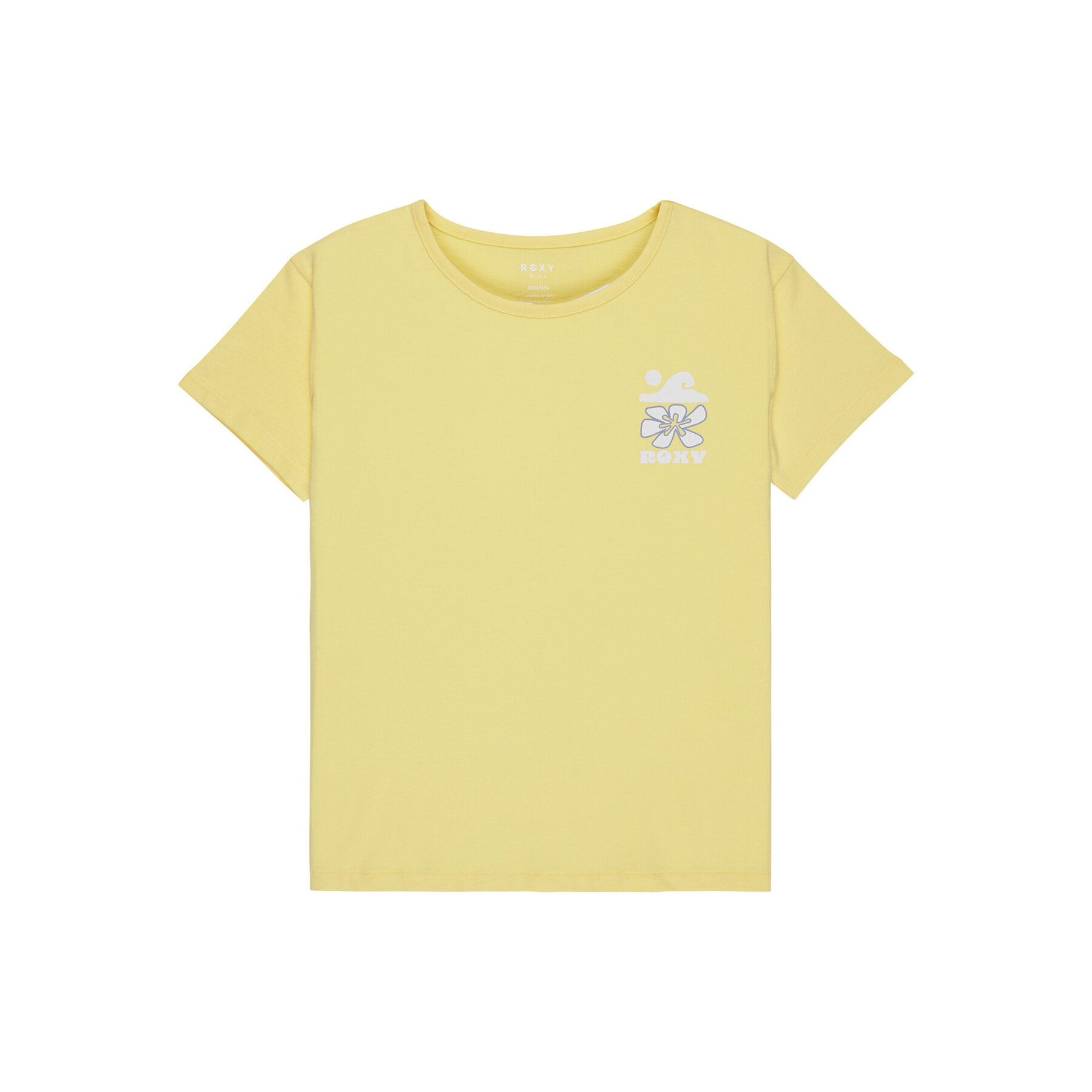 Roxy T-Shirt Lily ERGZT04139 Κίτρινο Regular Fit