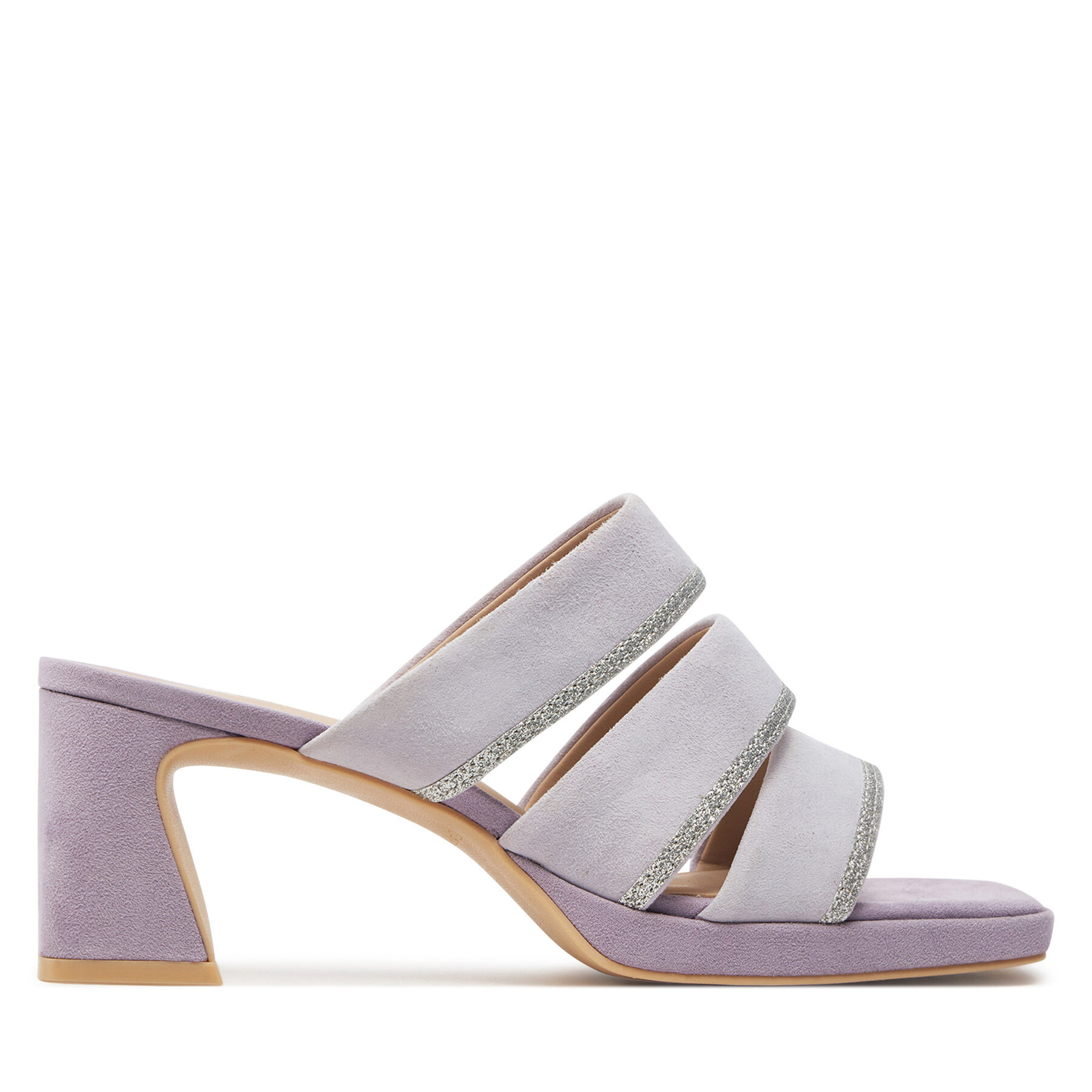 Damen Pantoletten Caprice, Schuhgröße 37, Violett, 9-27211-42