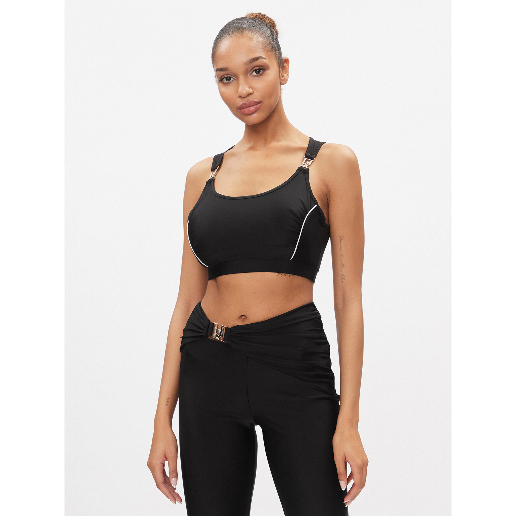 Liu Jo Sport Reggiseno top TA4002 J7912 Nero