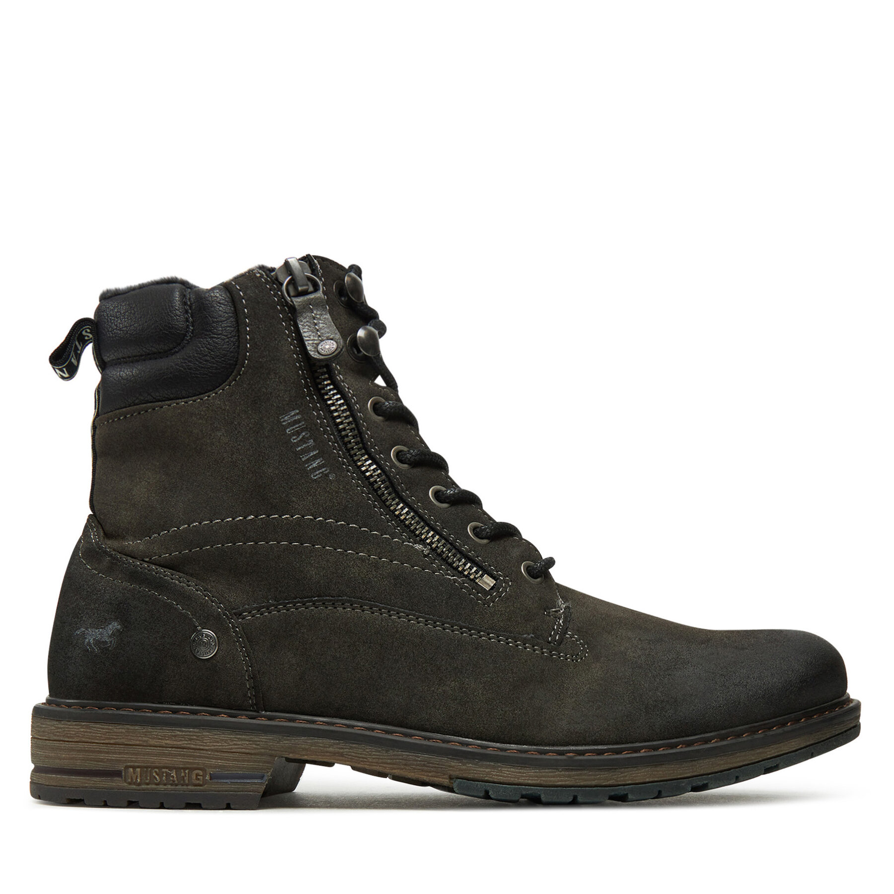 Botines planos Mustang 4157-609 Gris