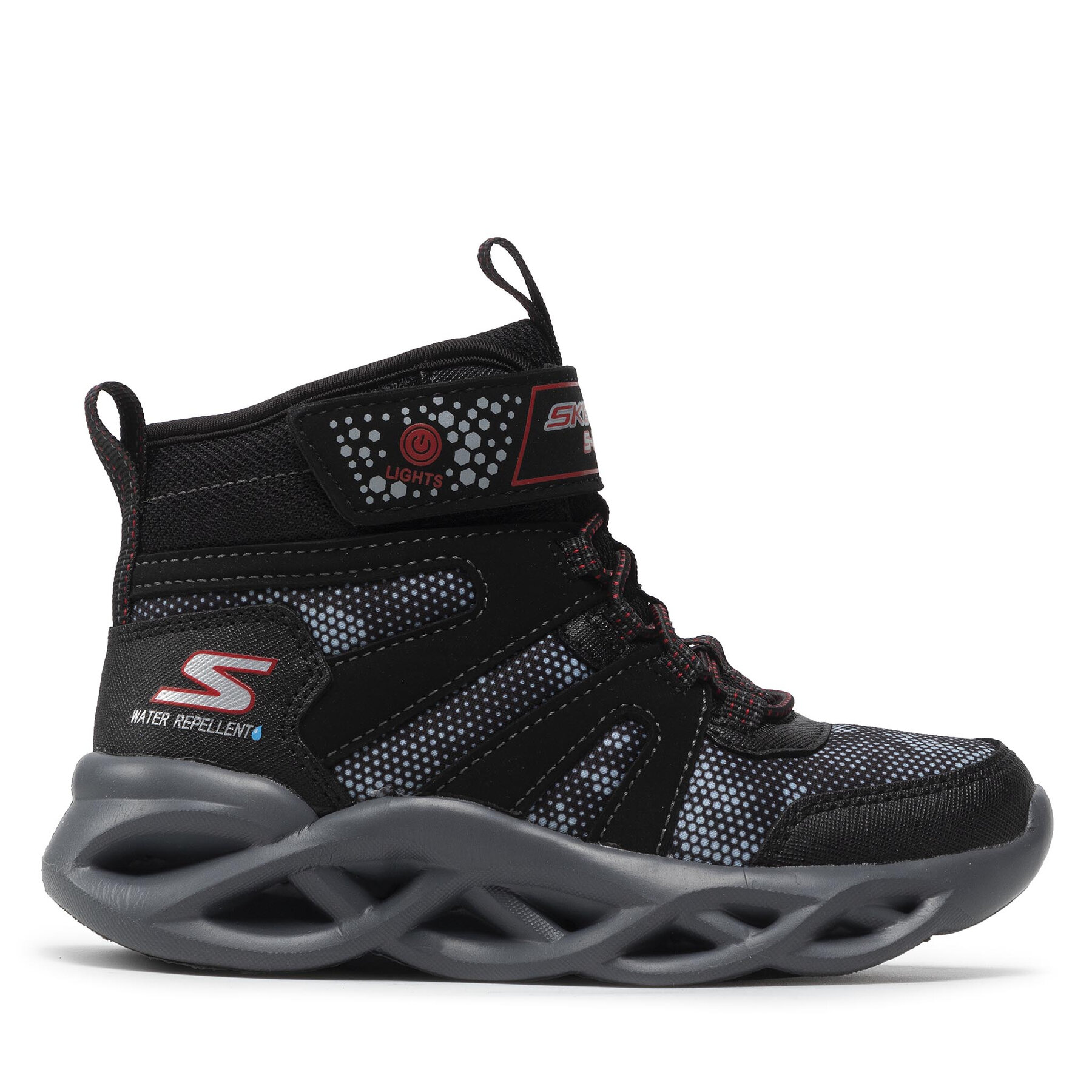 Sniega zābaki Skechers Zerrix 400145L/BKRD Melns