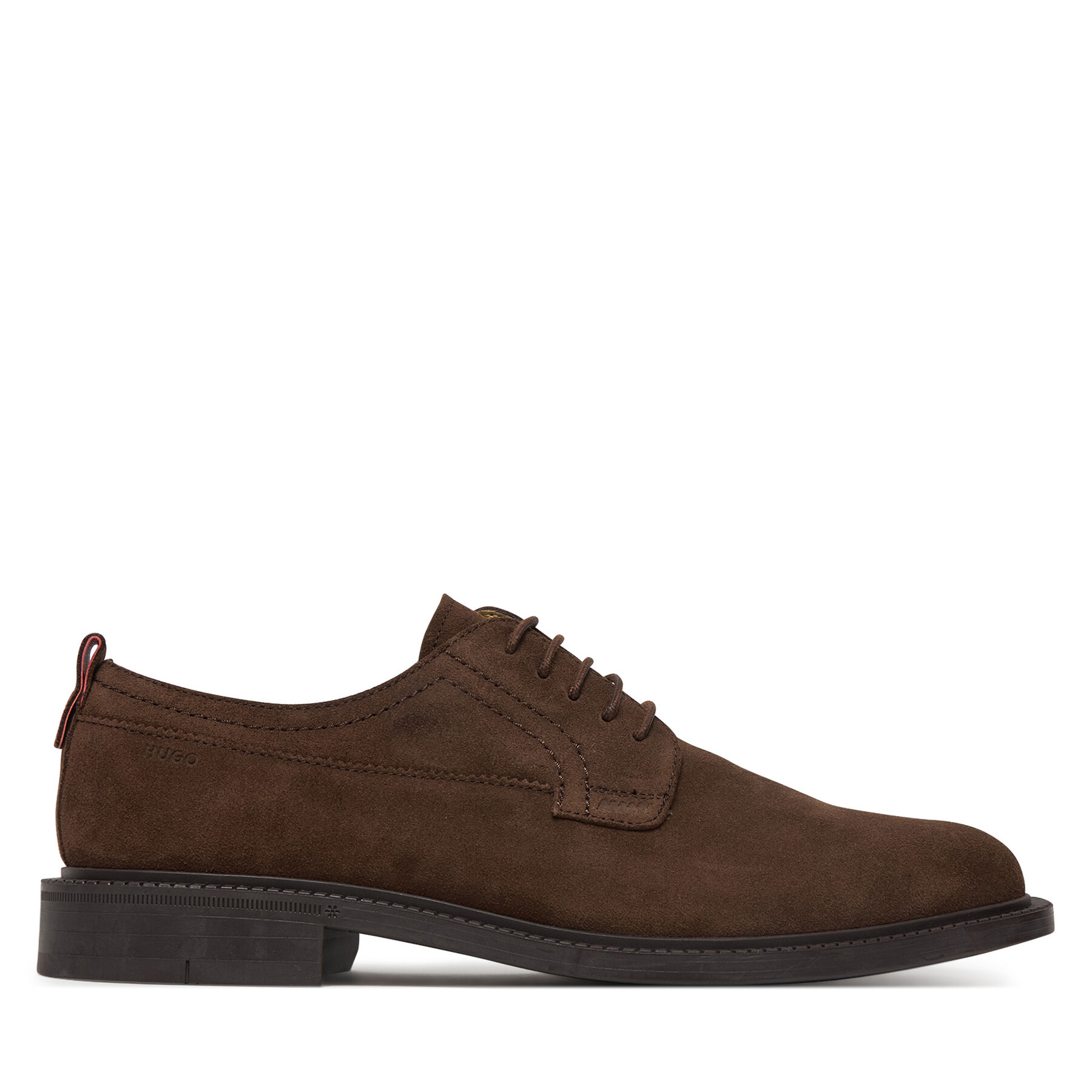 Pantofi HUGO Lysander Derb 50563372 Maro
