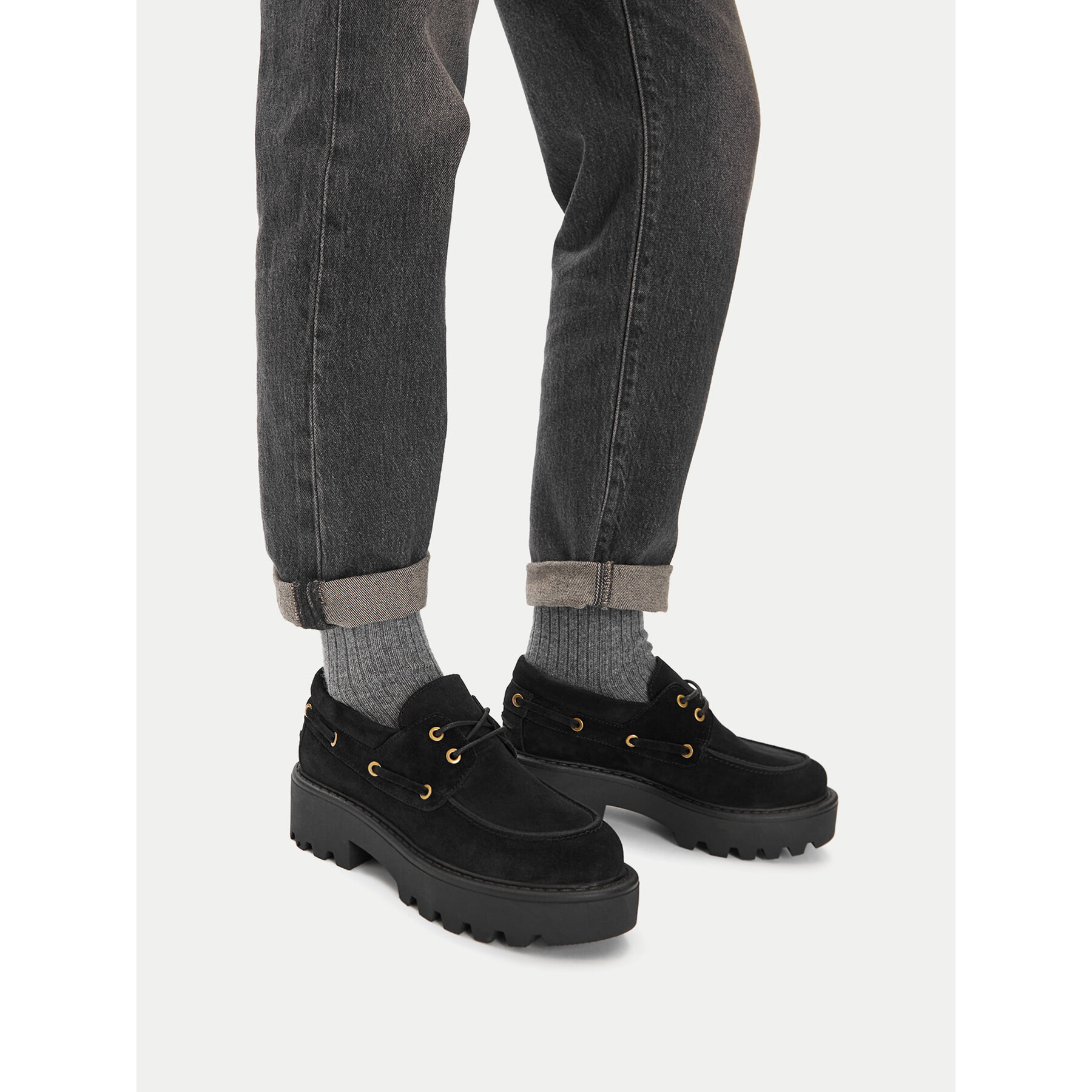 Loaferice Badura EO-AZALEA-8126-25 Crna