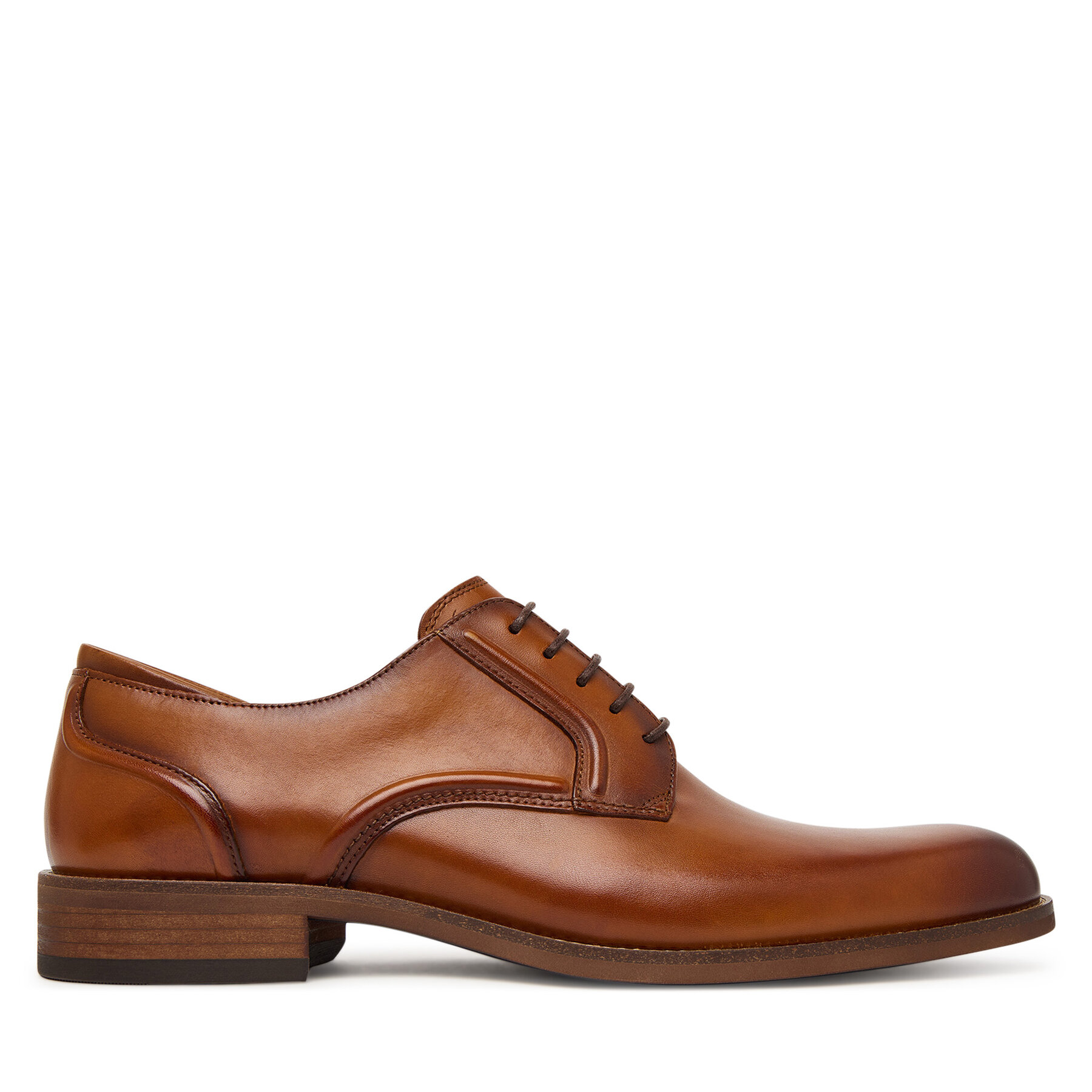 Félcipő Clarks CraftRemi Lace 26186389 Barna