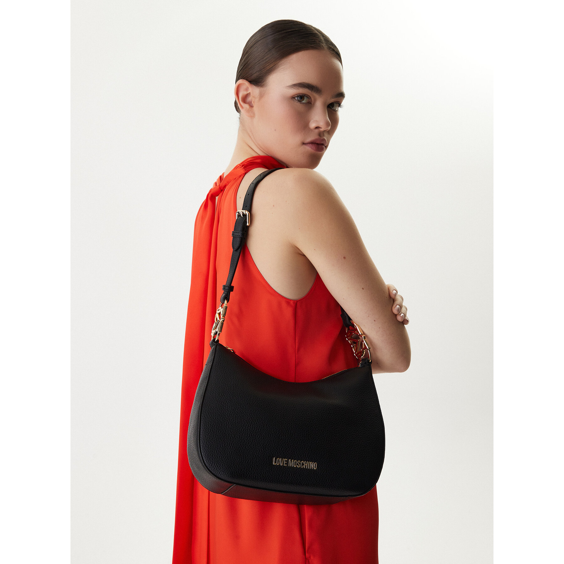 Kabelka LOVE MOSCHINO JC4012PP1OLB0000 Čierna
