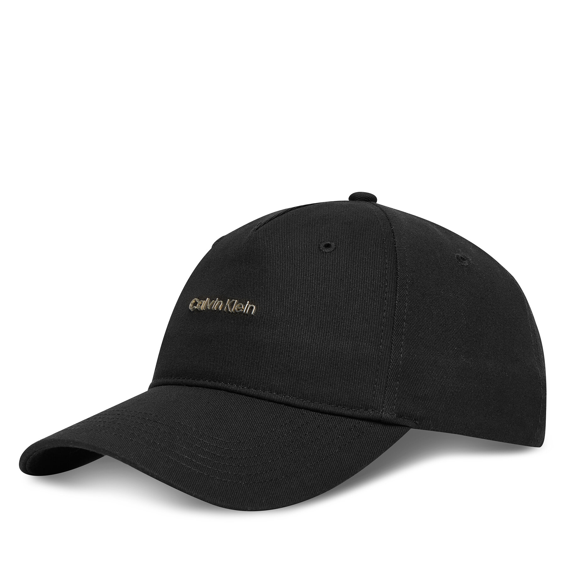 Шапка с козирка Calvin Klein Cotton Twill W/ Hw Cap LV04F5072G Черен