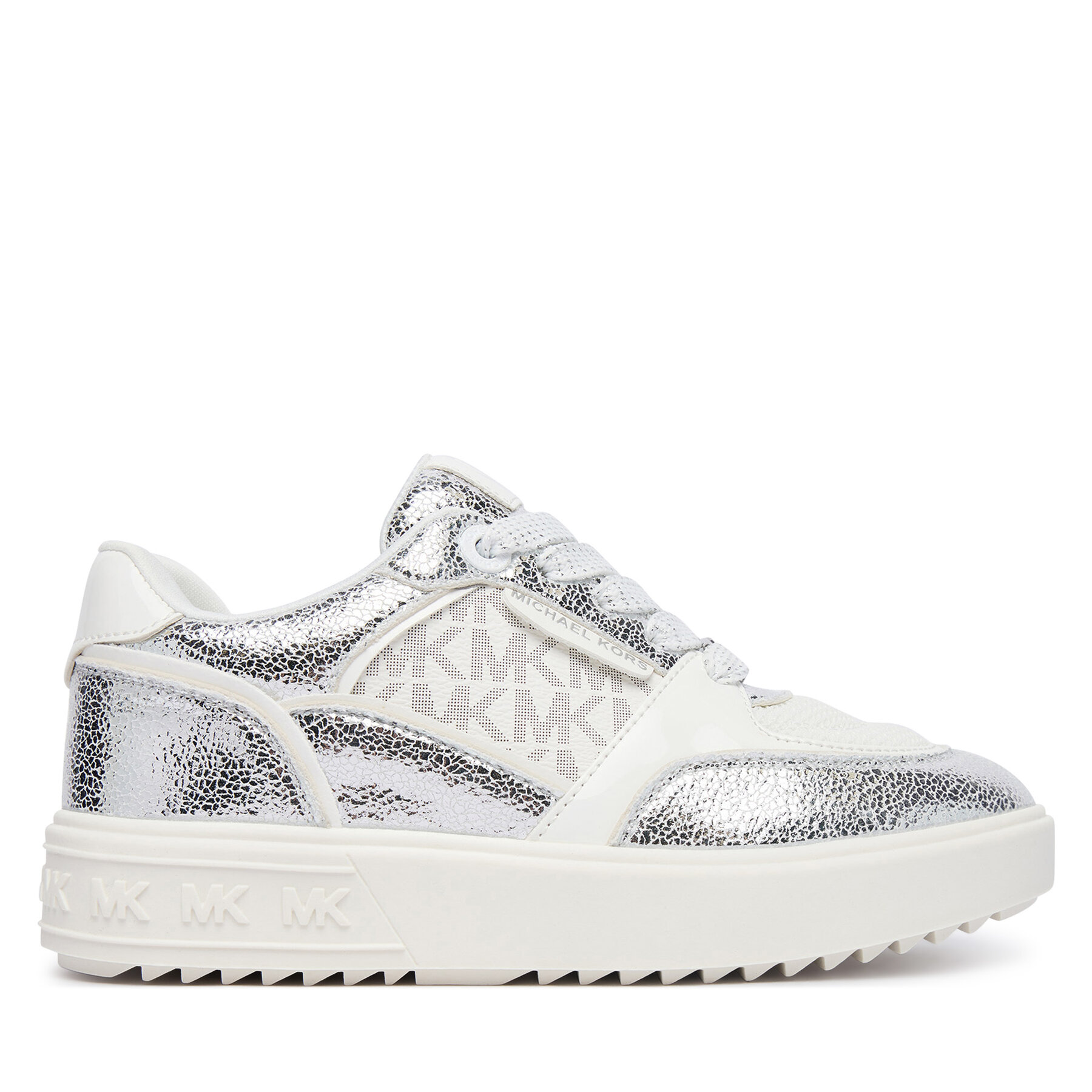 Sneakers MICHAEL Michael Kors Emmet Clarke MK03914040 Argintiu