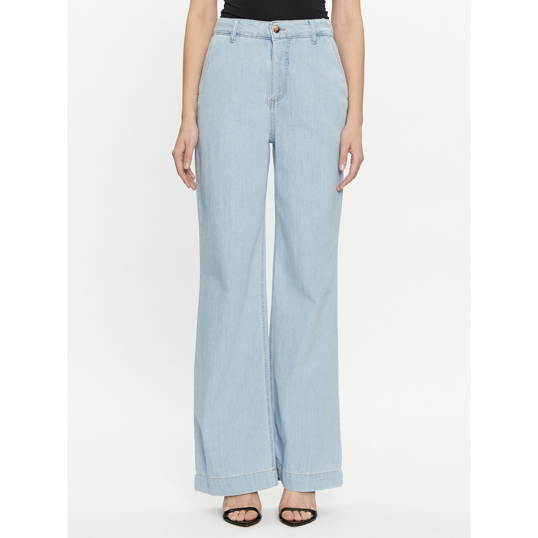 Rinascimento Jeans CFC0117534003 Blau Relaxed Fit