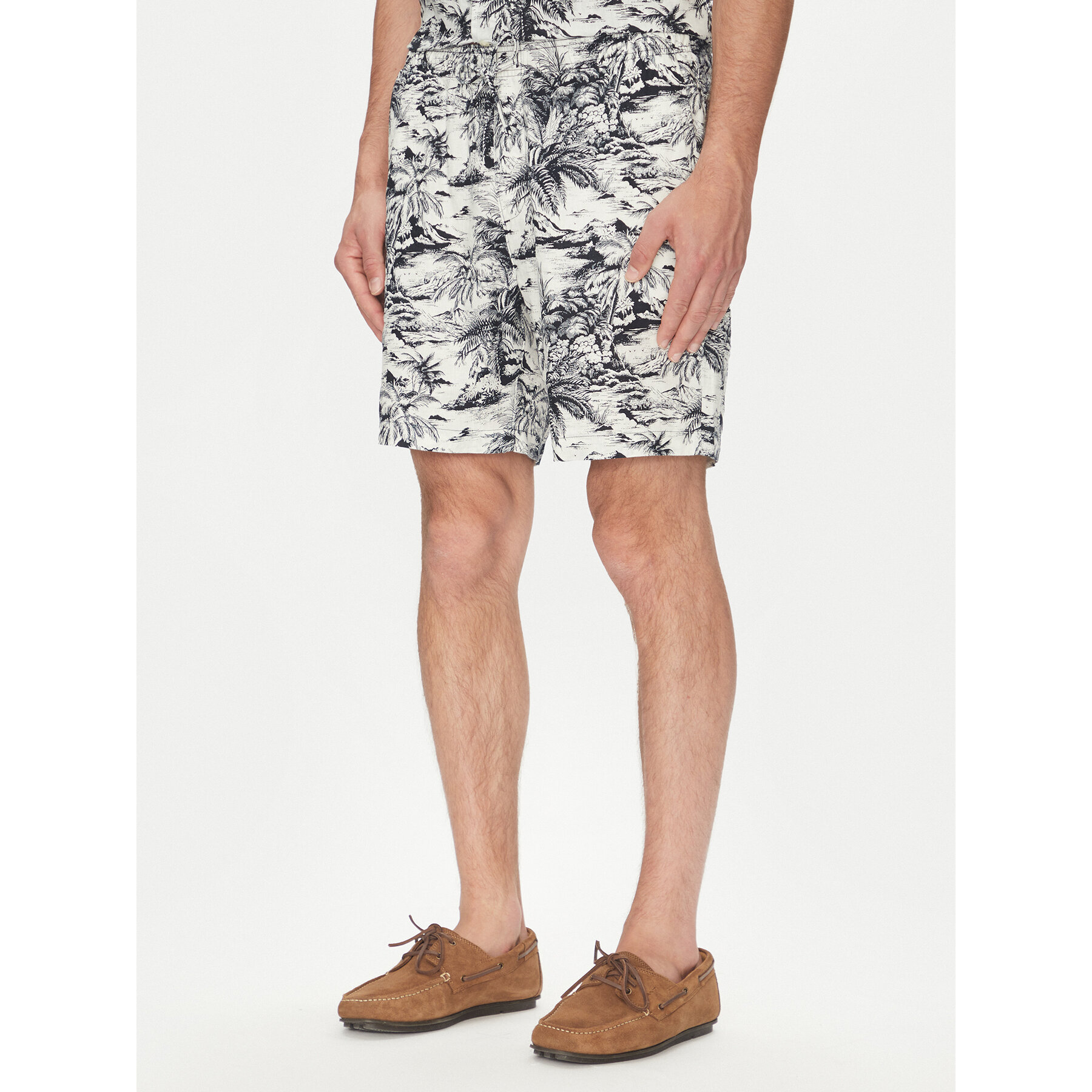 Tommy Hilfiger Stoffshorts MW0MW39284 Dunkelblau Regular Fit