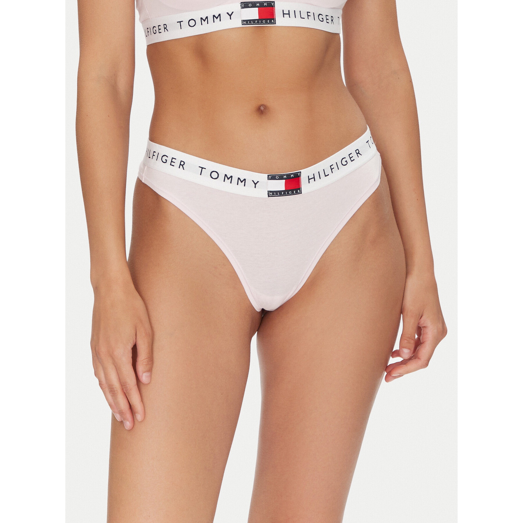Tommy Hilfiger Tommy Hilfiger Στρίνγκ UW0UW06039 Ροζ