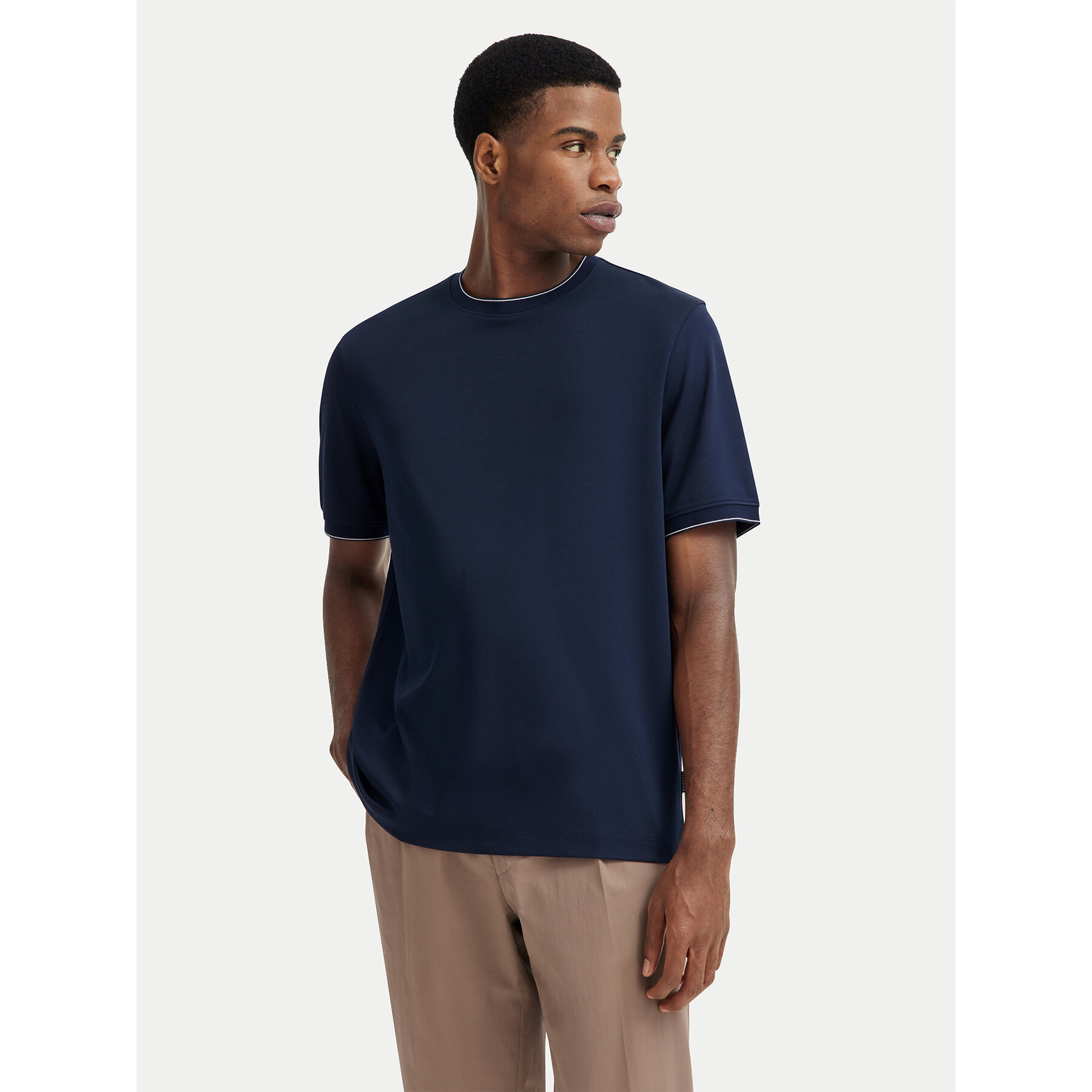 Bugatti T-Shirt 8350-75091C Μπλε Regular Fit