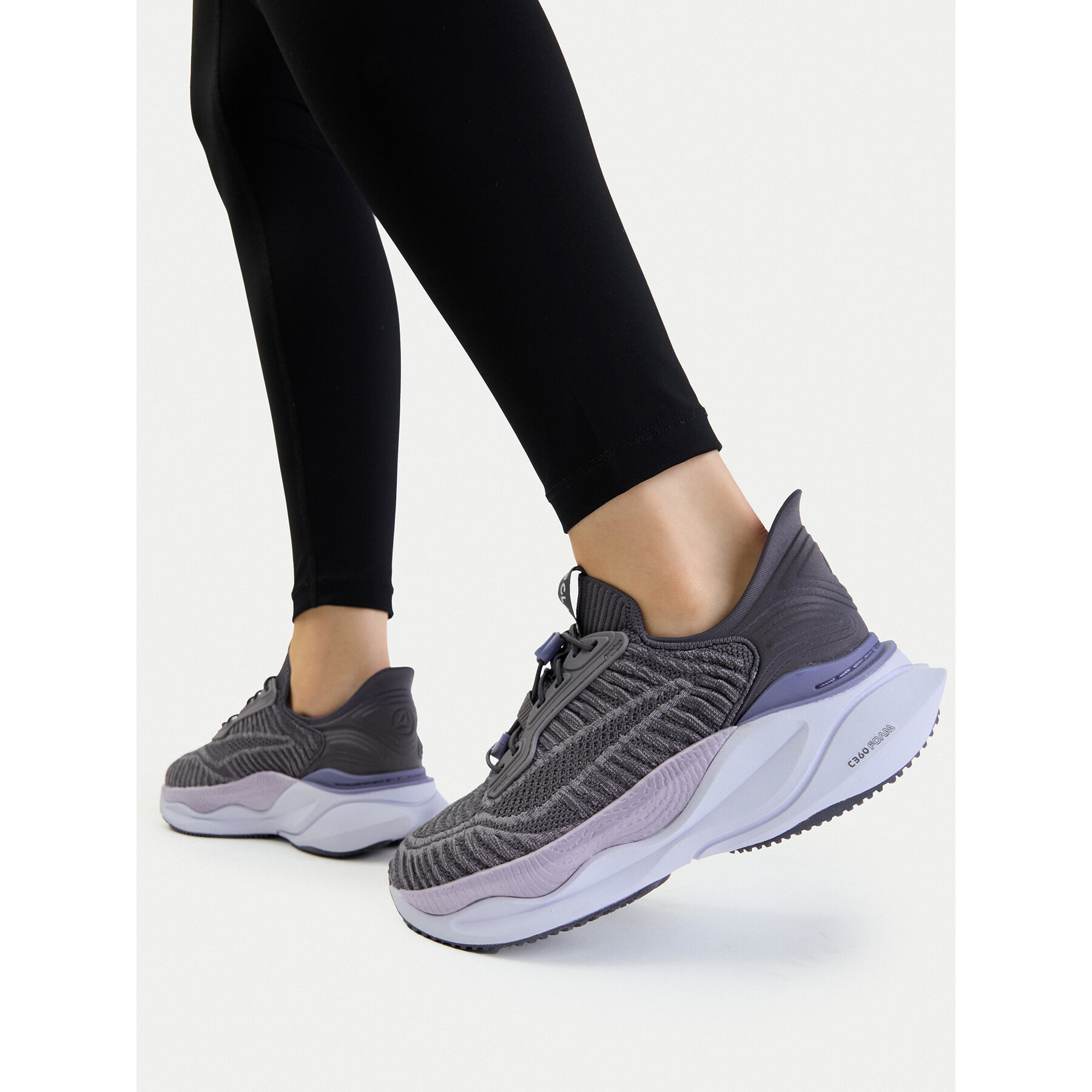 Sneakers Clarks Pace Rise. 26187827 Negru