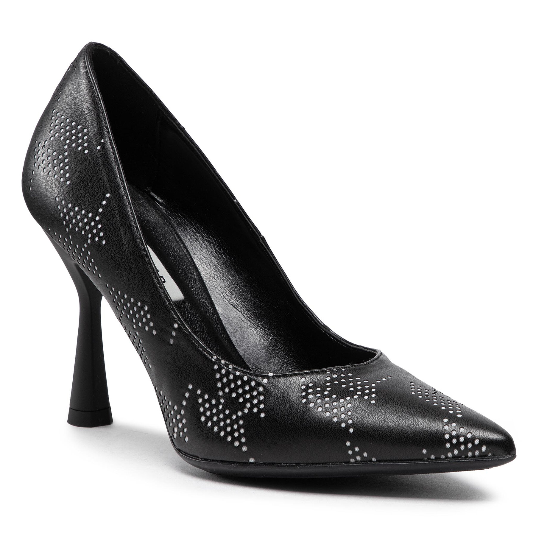 Nizki čevlji KARL LAGERFELD KL30875 Black/White
