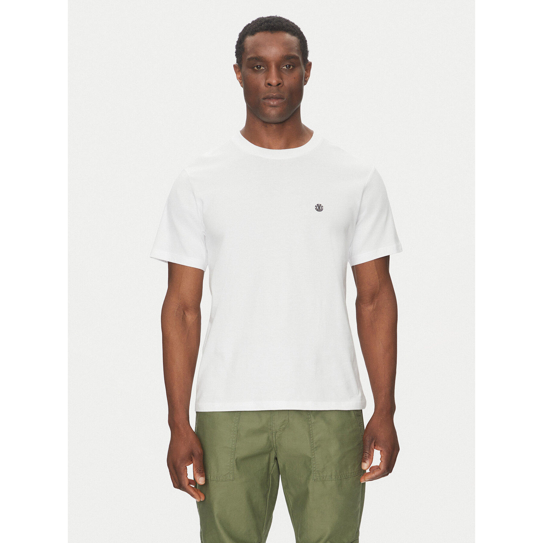 Element Marškinėliai ELYKT00168 Balta Regular Fit
