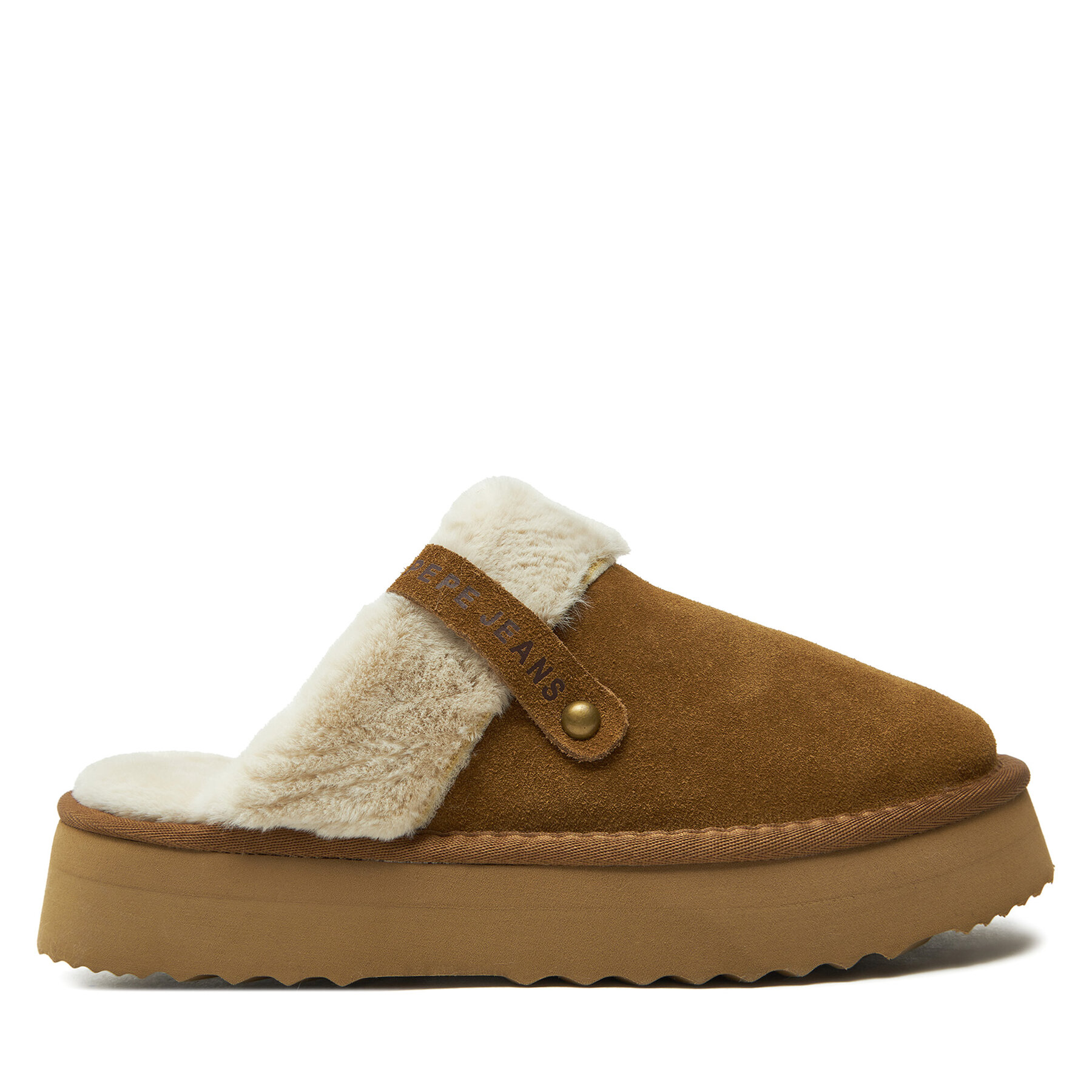 Пантофи Pepe Jeans PLS10421 Кафяв