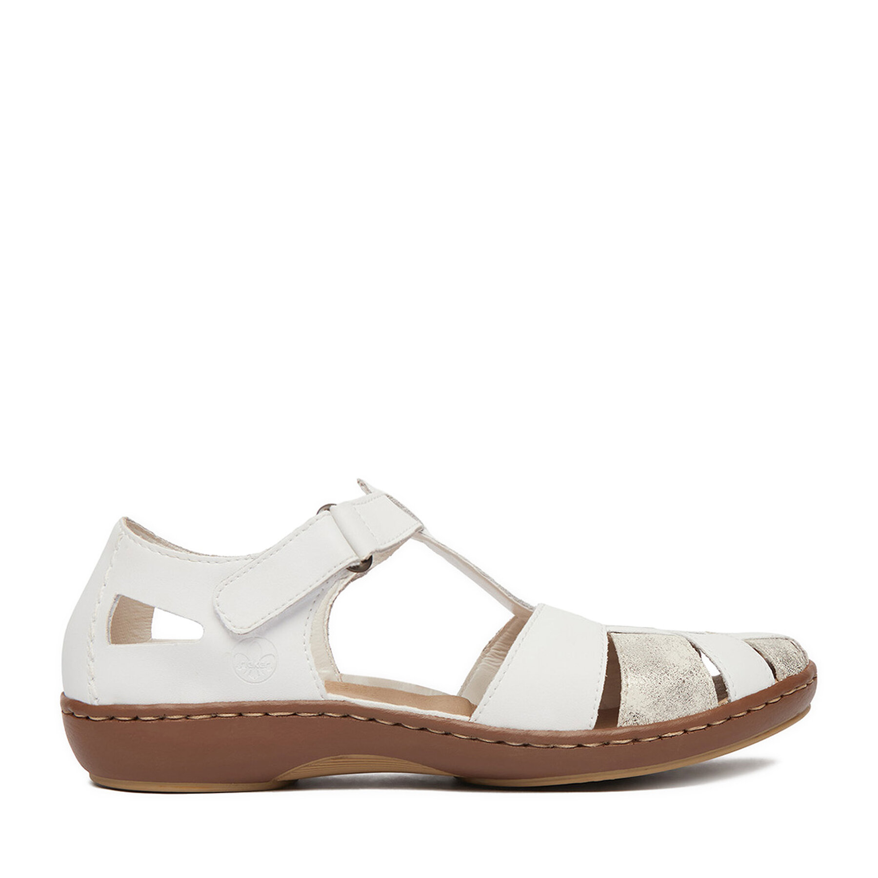 Sandale Rieker CEO-45869-81 Alb