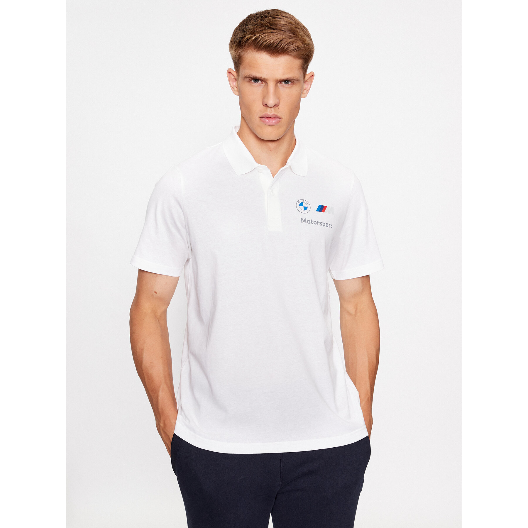 Puma Puma Polo Bmw Mms Ess 621312 Λευκό Regular Fit