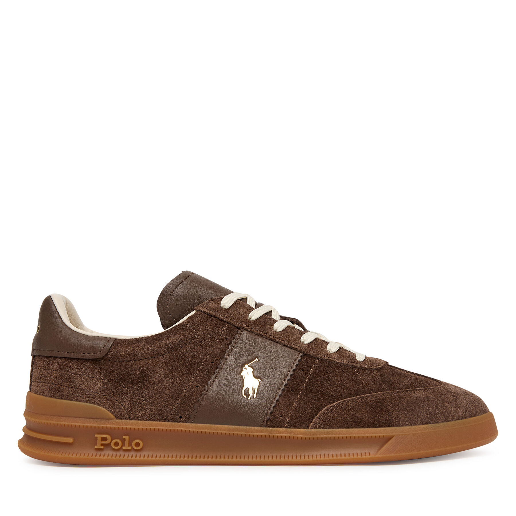 Sneakersy Polo Ralph Lauren 809973707001 Hnedá