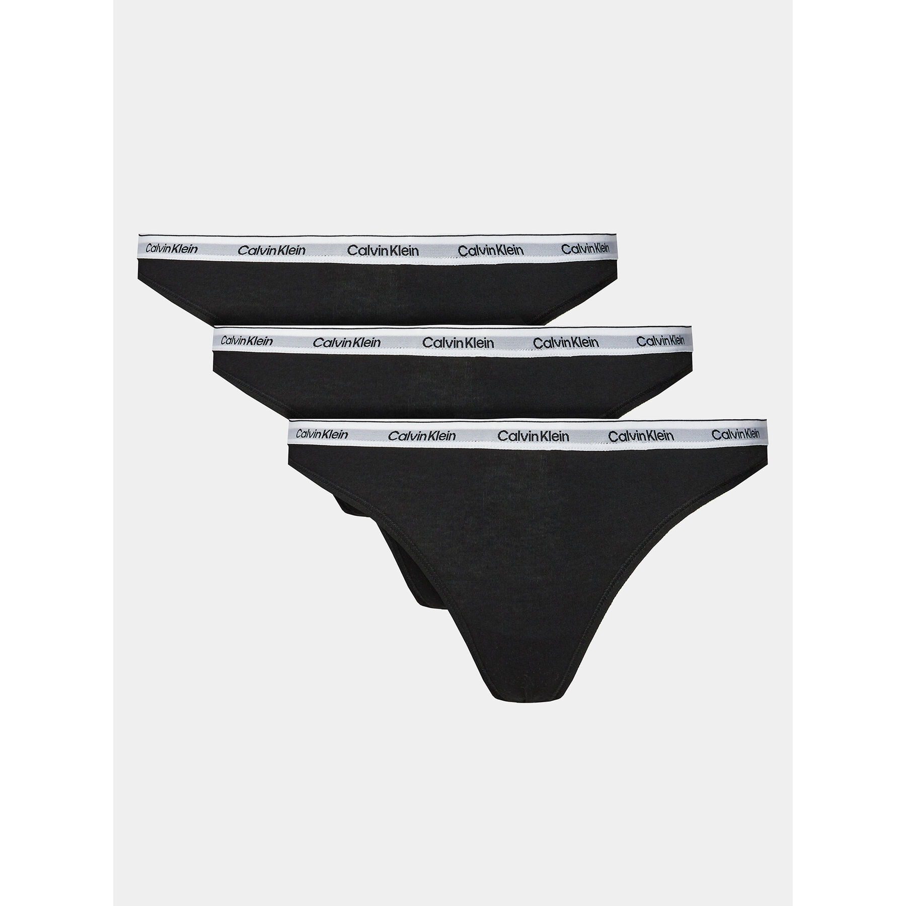 Calvin Klein Underwear Set di perizomi 000QD5209E Nero