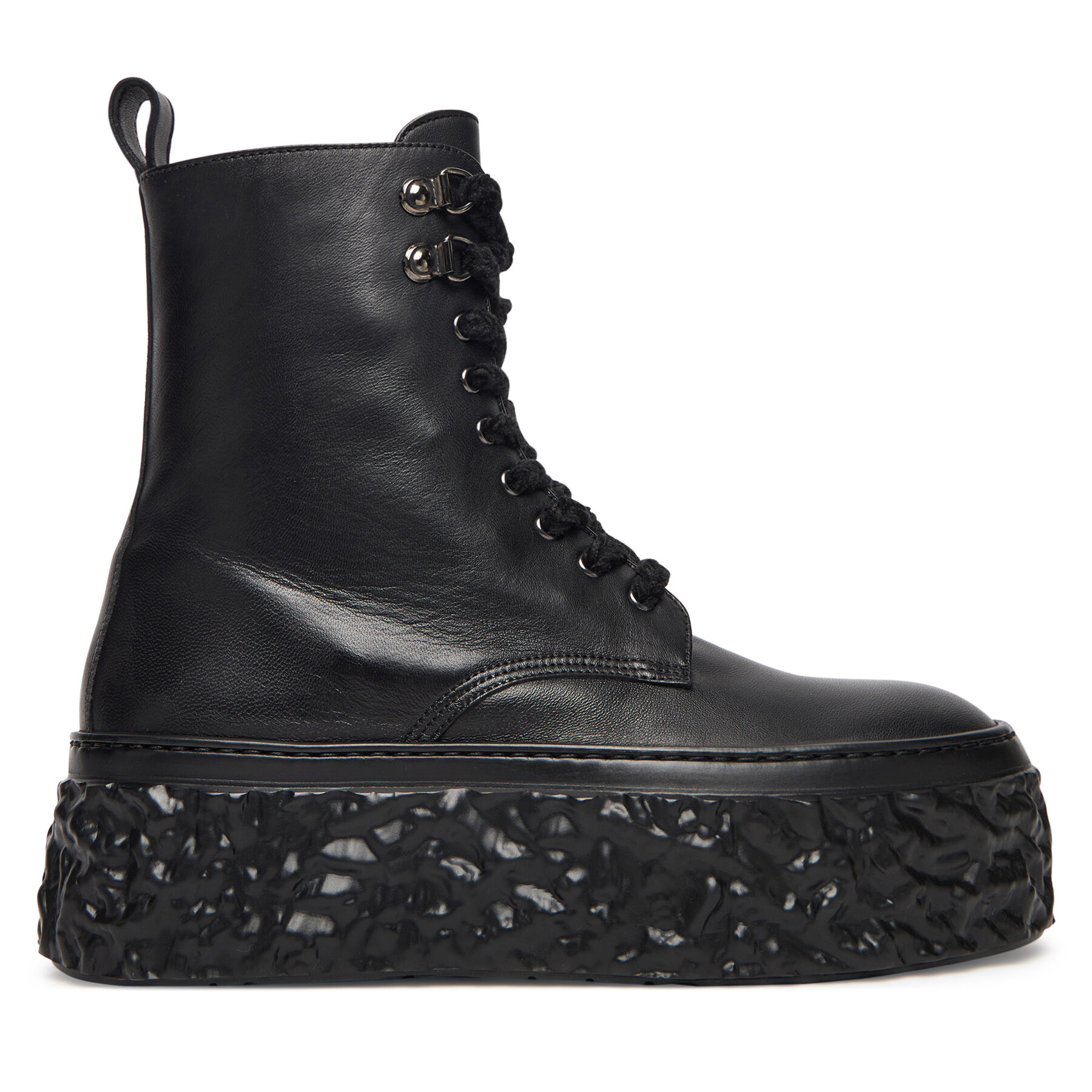 Polacchine AGL Magma High D776510PGKA0761013 Nero