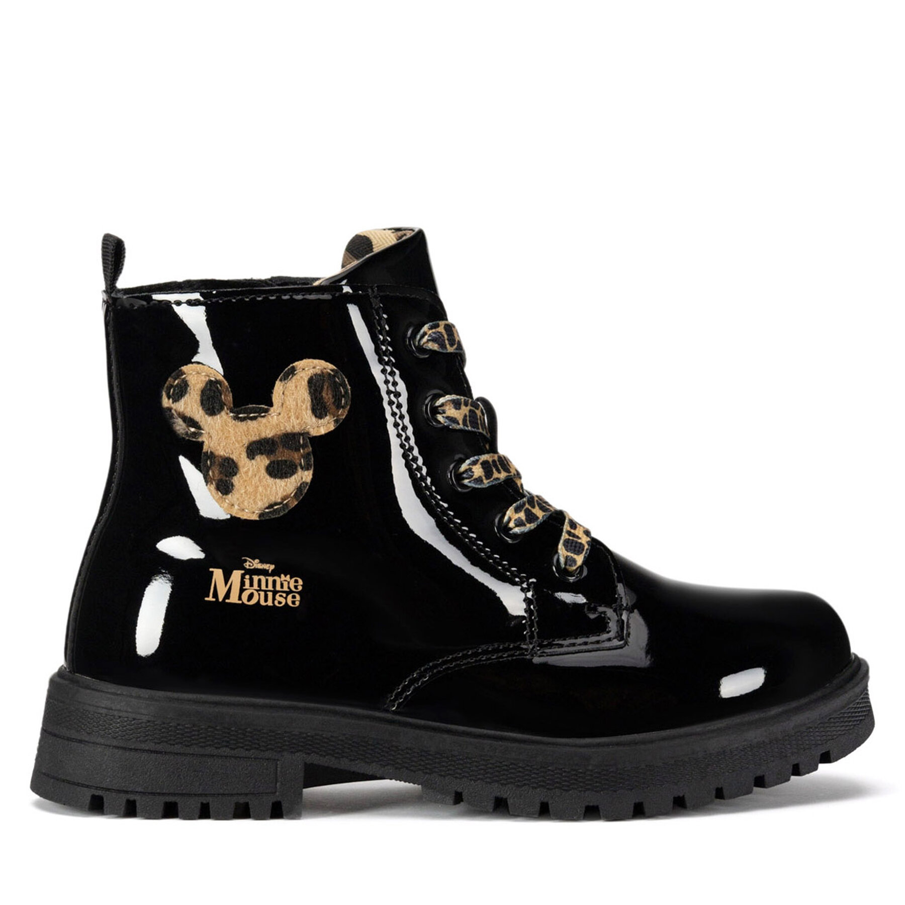 Šnurovacia obuv Mickey&Friends CM-AW24-249DSTC Čierna