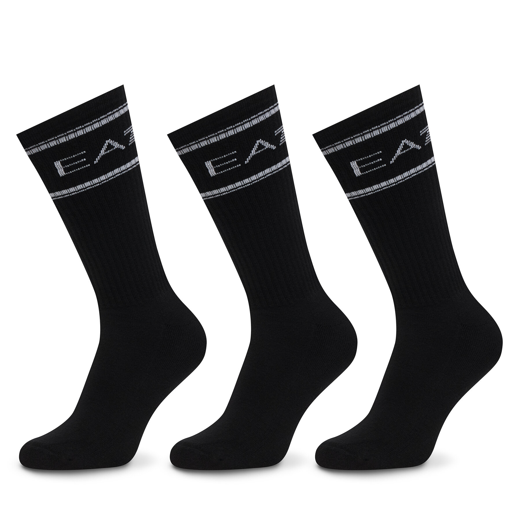 Дълги чорапи EA7 Emporio Armani 7X000381 AF18572 MC419 Черен