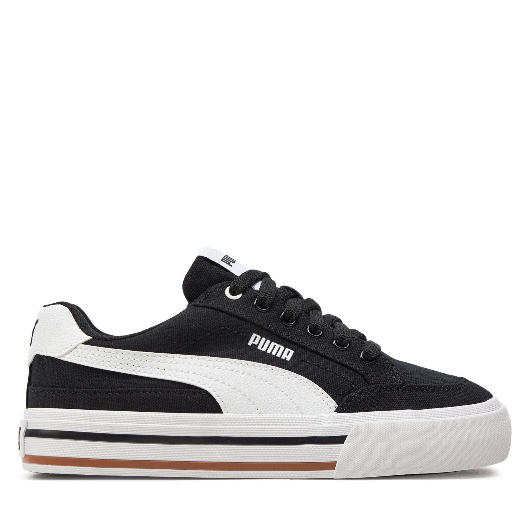 Zapatillas de tenis Puma Court Classic Vulc Fs Jr 396558 03 Negro