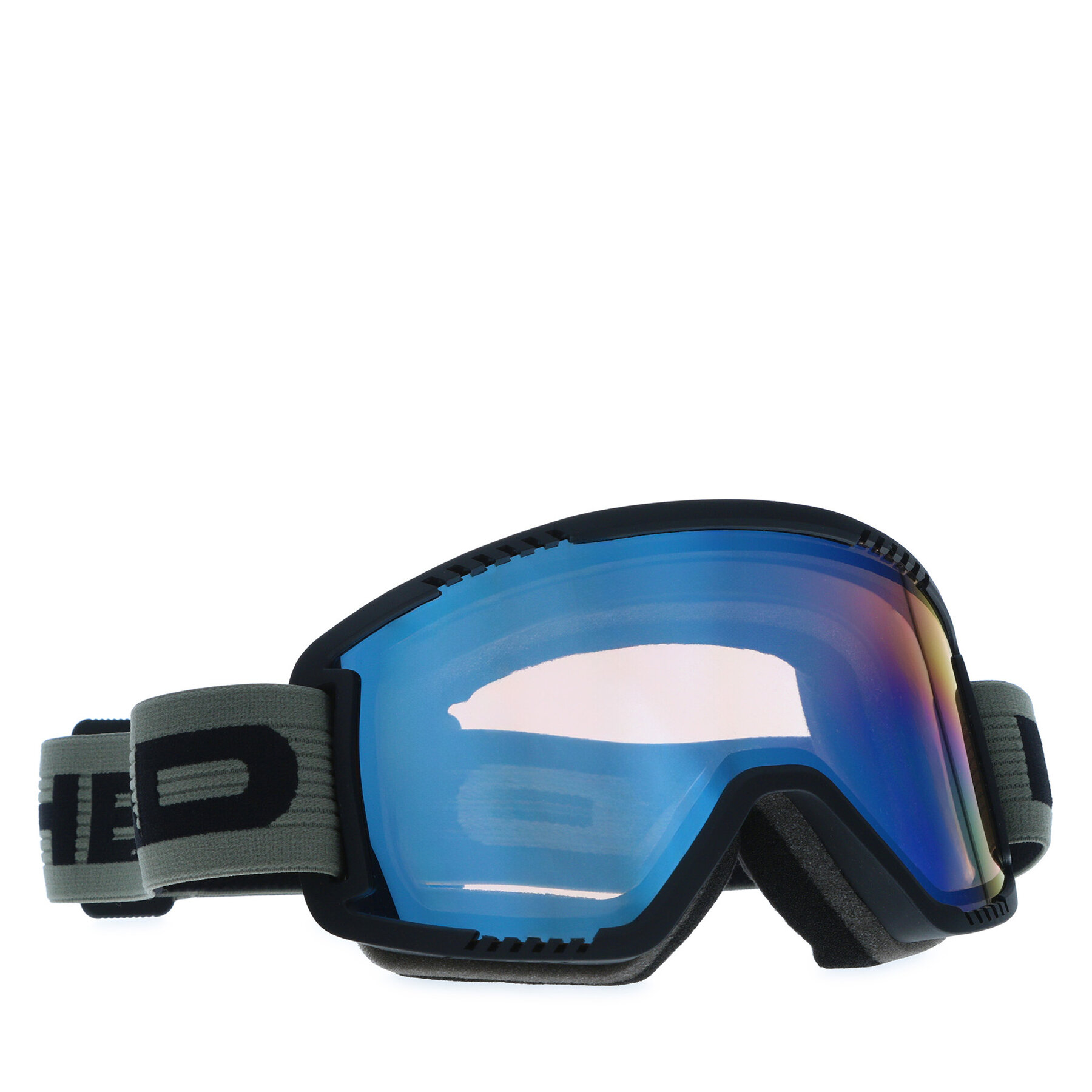 Skibrille Head Contex Photo Olive 394444 Grau
