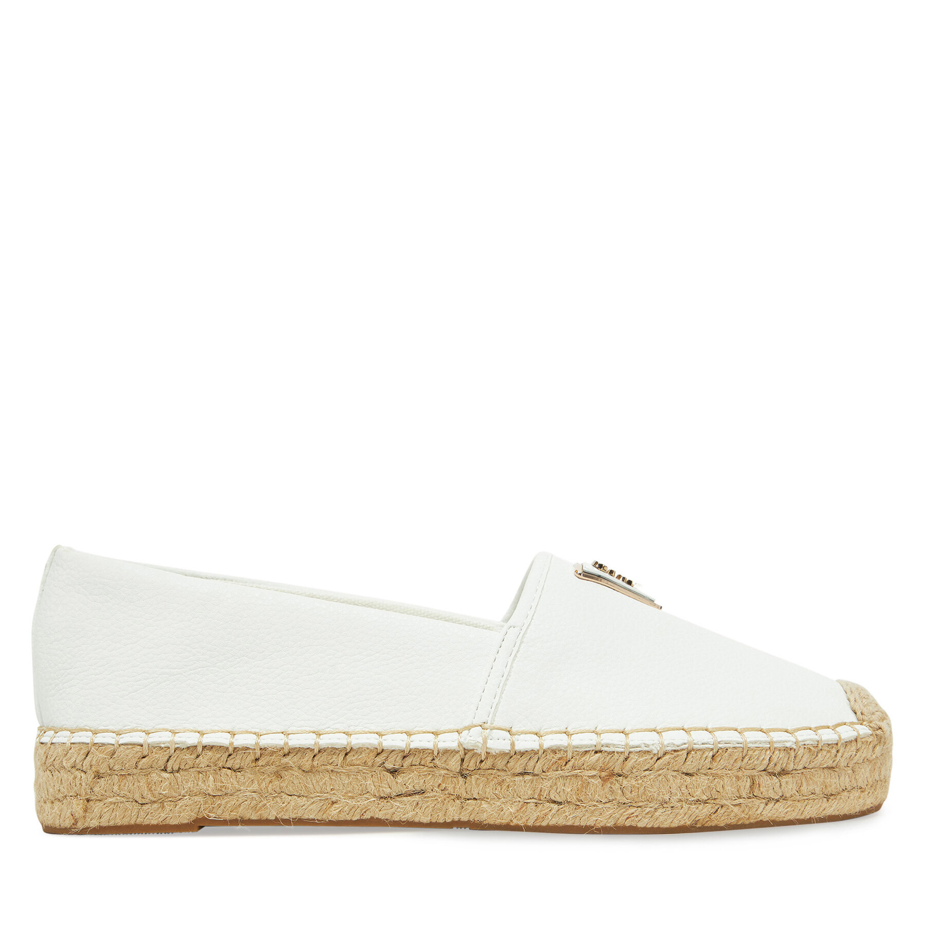 Espadrilky Guess FLJLND LEA14 Bílá