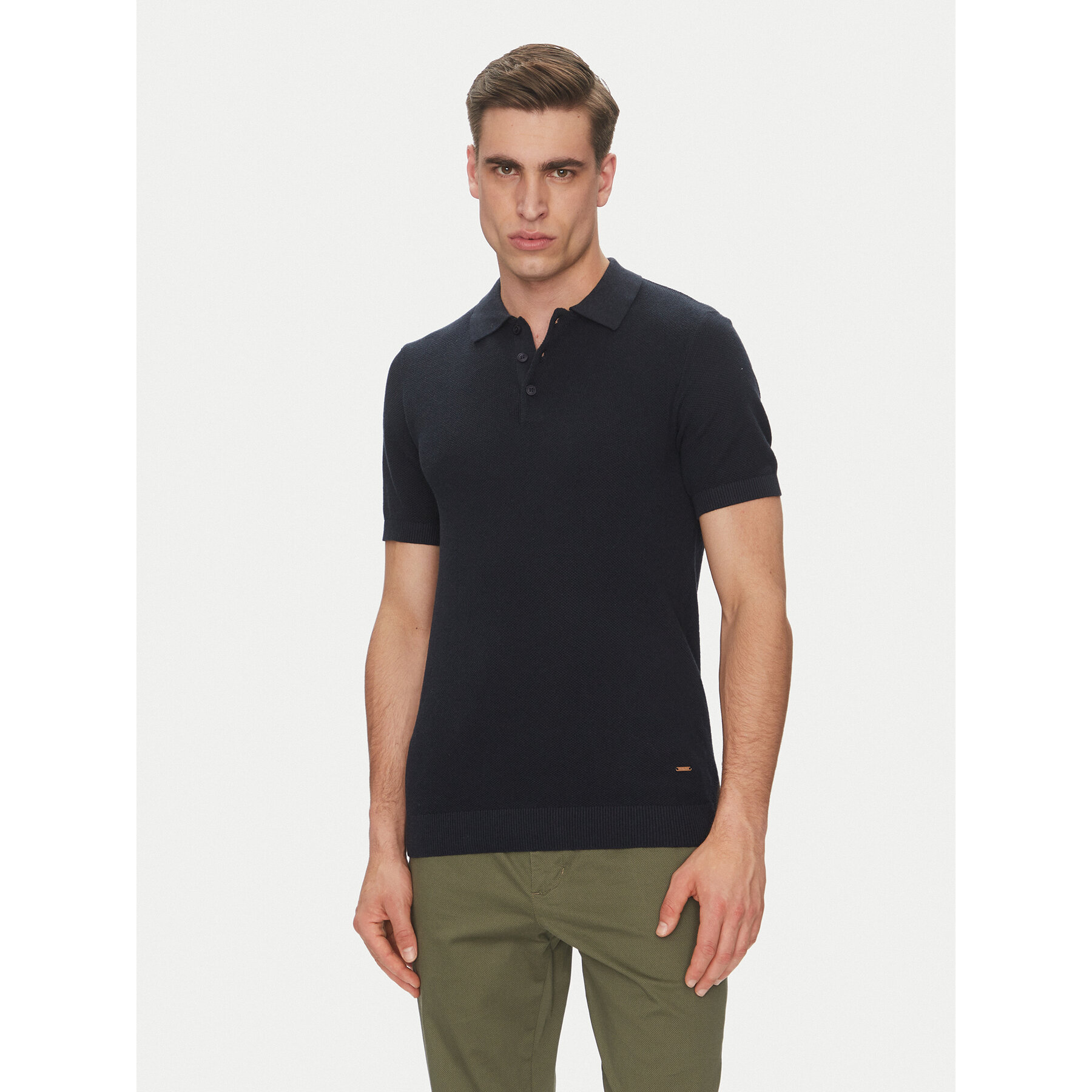 INDICODE Pólóing Invorm 30-485 Sötétkék Regular Fit