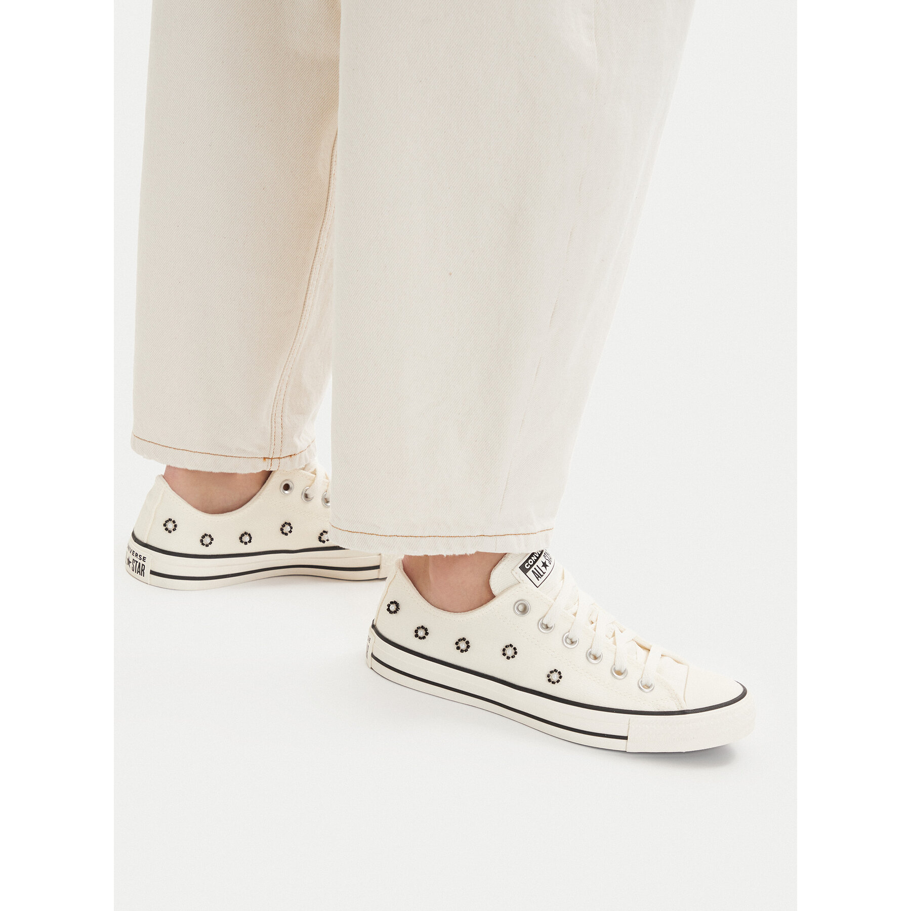 Modne superge Converse Chuck Taylor All Star Beads A17784C Écru