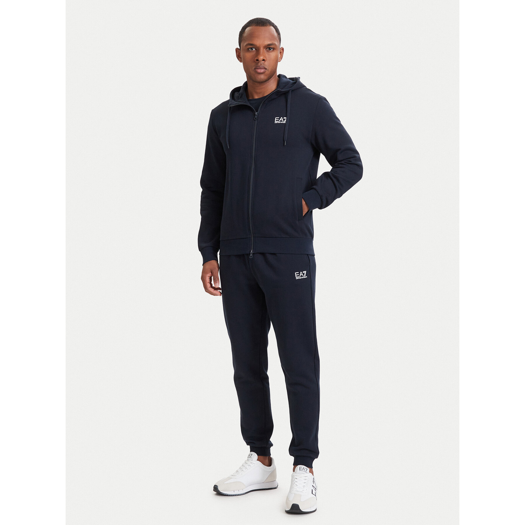 EA7 Emporio Armani Jogginganzug 8NPV68 PJVTZ 1562 Dunkelblau Regular Fit