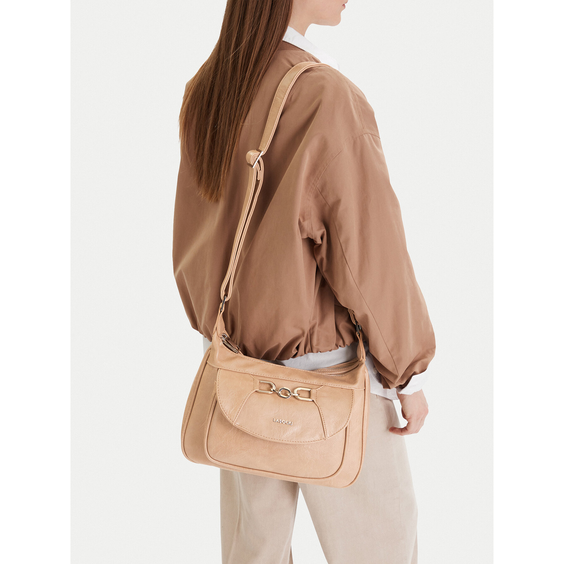 Дамска чанта Lasocki CEO-LSK-L-016-09 Кафяв
