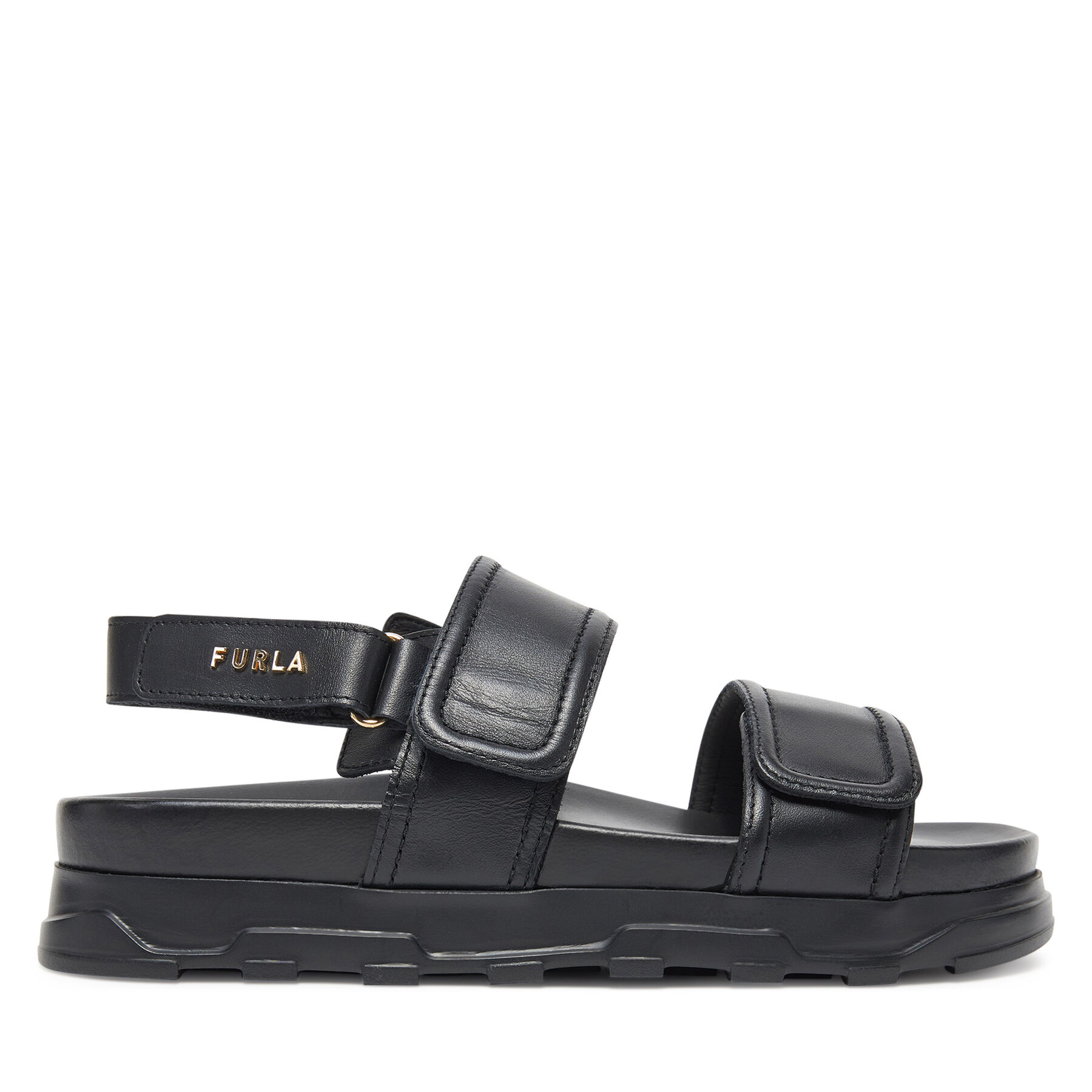Dámske Sandále Furla, Rozmer: 39, Čierna, Sporty Chic YJ52SPC Y62000 O6000