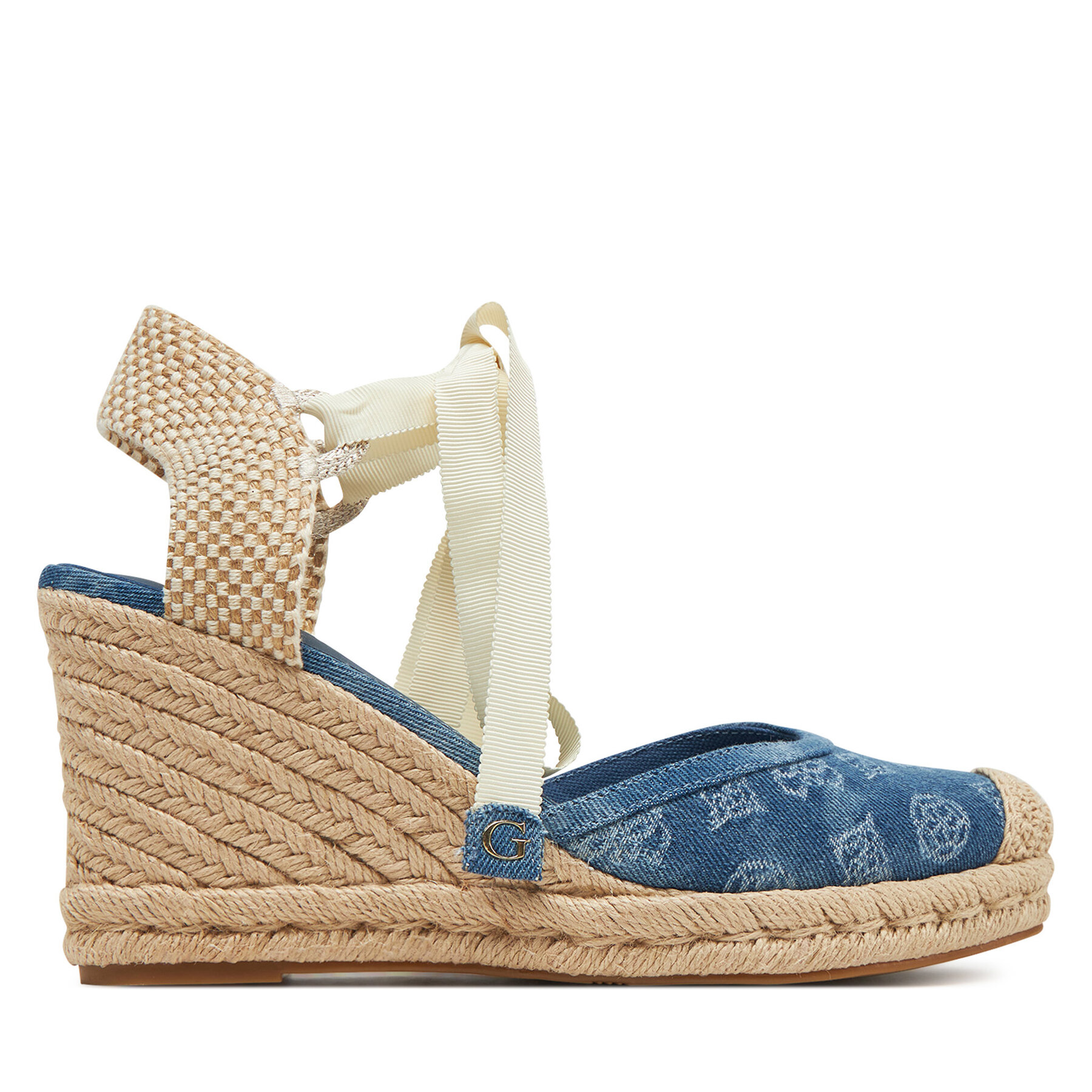  Espadrilles Guess FLJCYR DEN04 Kék akciós termékkép 1