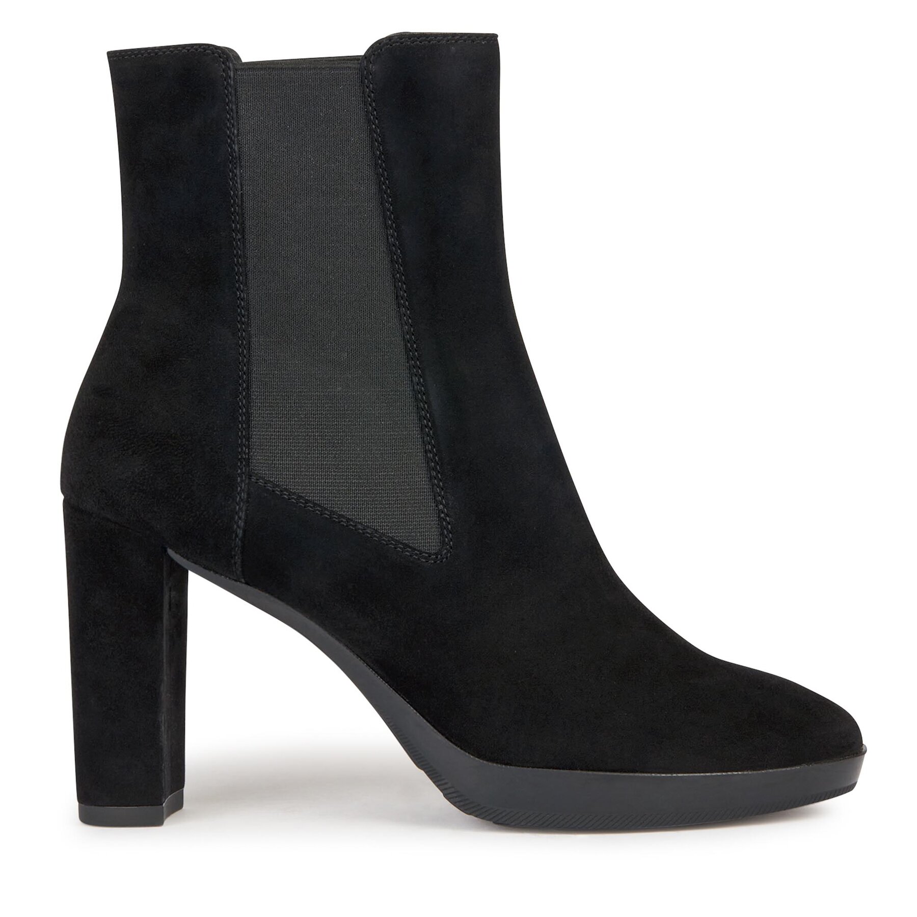 Botine Geox D Walk Pleasure 85 D35TFC 00021 C9999 Negru