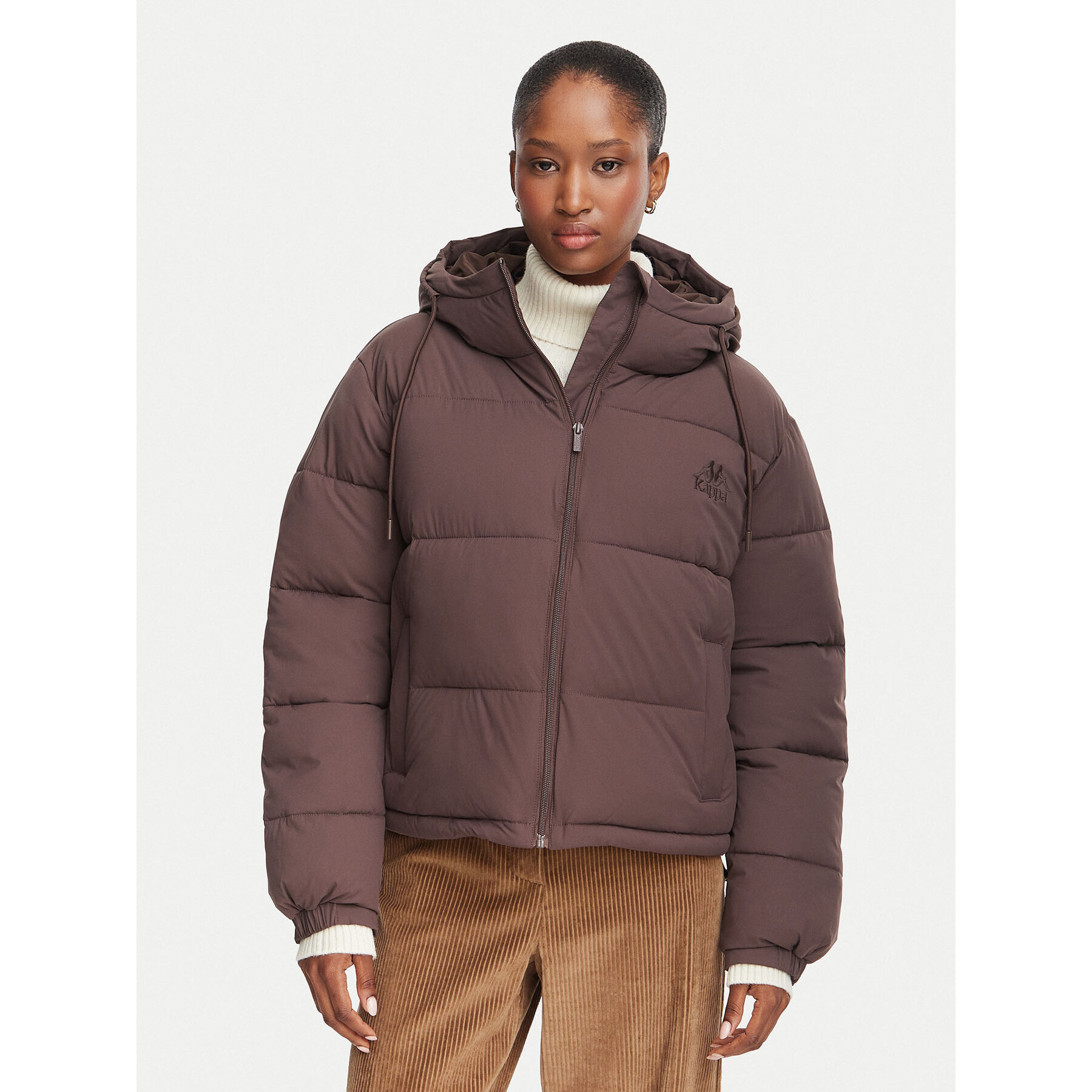 Kappa Winterjacke Madelyn 332I8LW Braun Comfort Fit