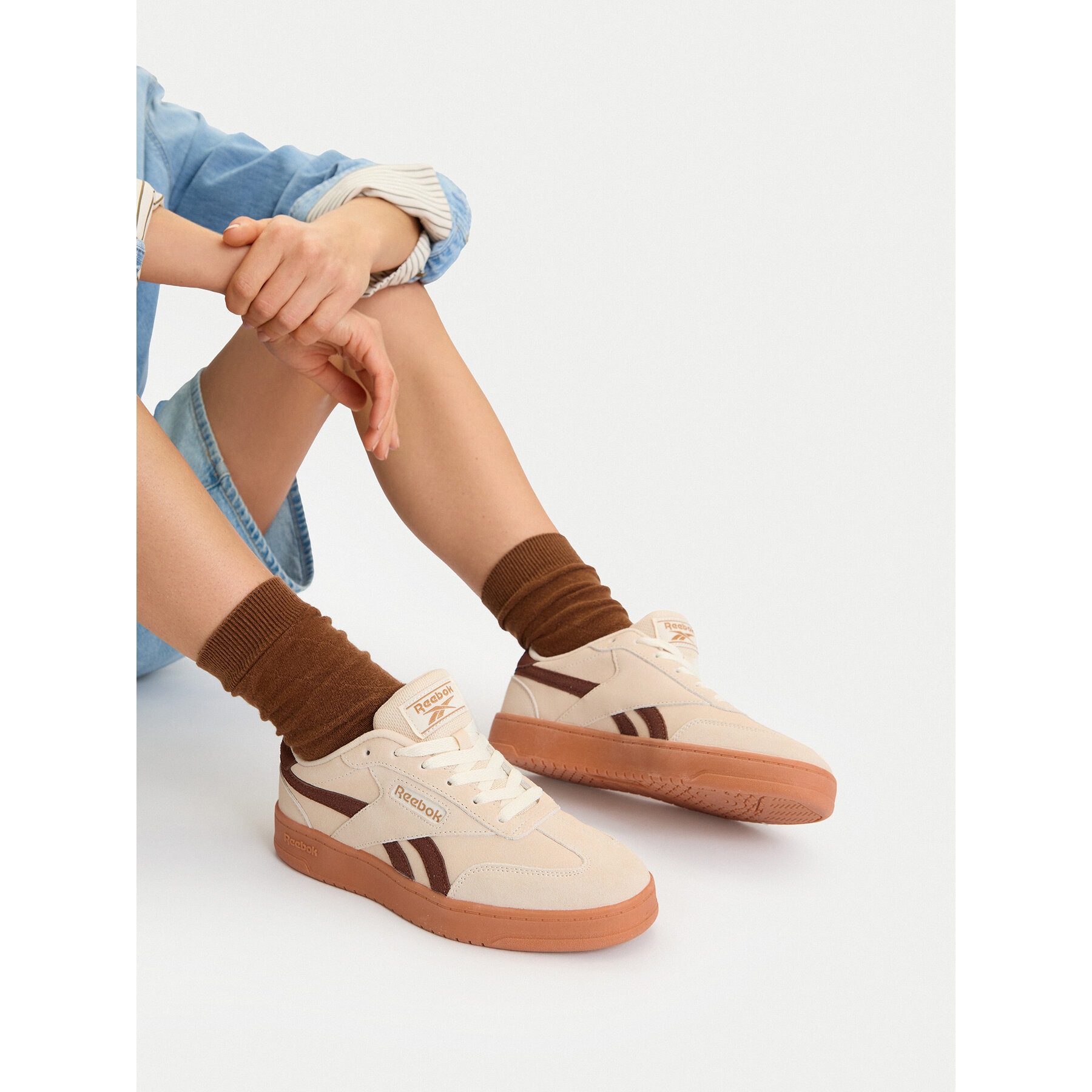 Superge Reebok CEO-FORTE LOUNGER DOUBLE UP AR30255WCYT Bež