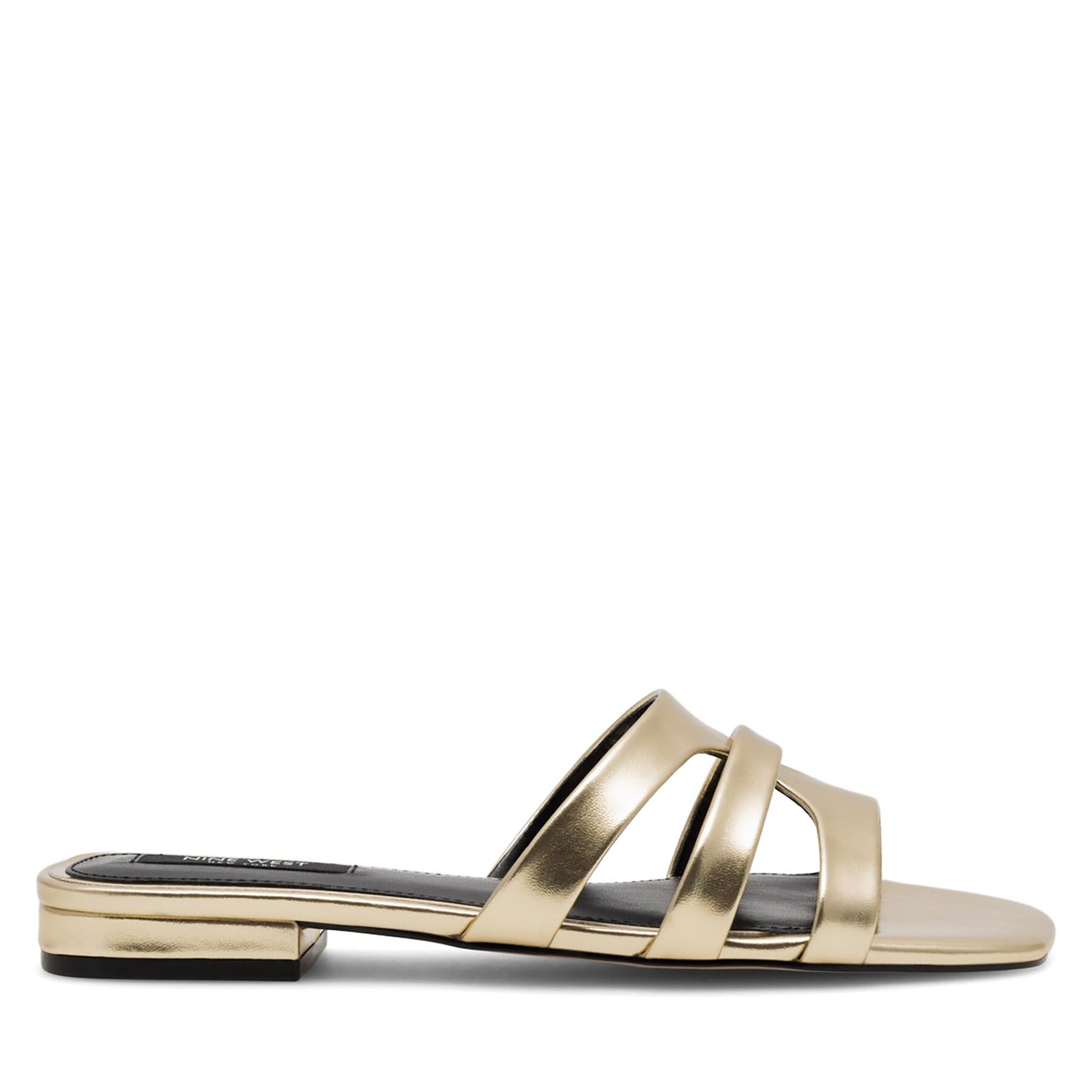 Παντόφλες Nine West 123AL1207-1 Χρυσό