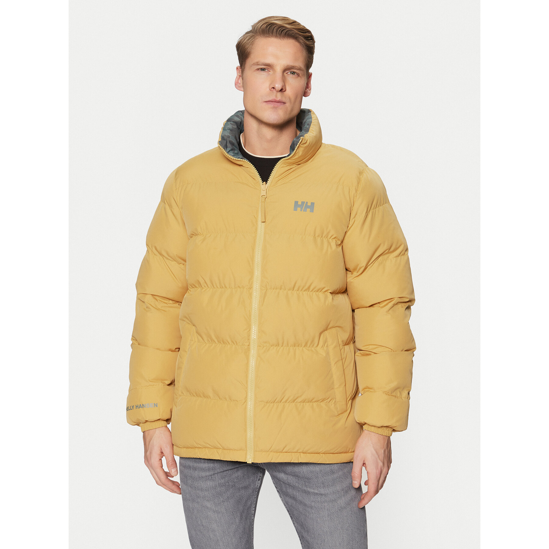 Helly Hansen Winterjacke Yu 23 Reversible 54060 Gelb Regular Fit