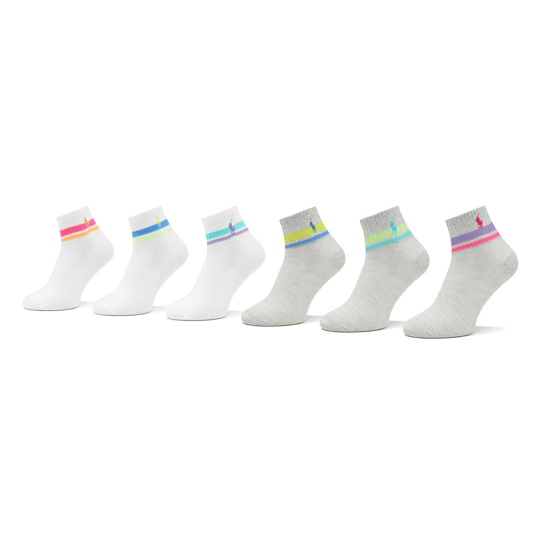 Комплект 6 чифта дълги чорапи дамски Polo Ralph Lauren