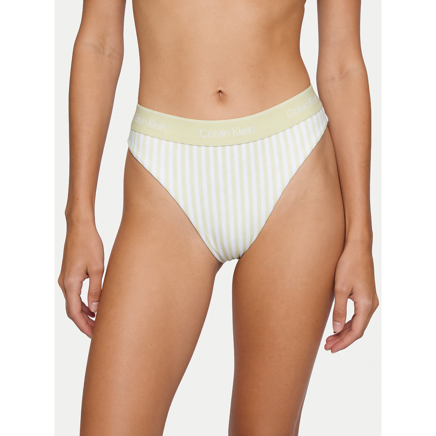 Calvin Klein Swimwear Bikini-Unterteil LV00Q61132 Grün