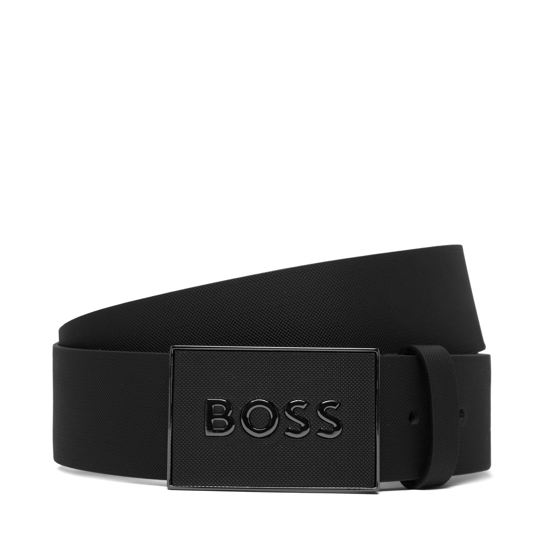 Muški remen BOSS 50471333 Crna
