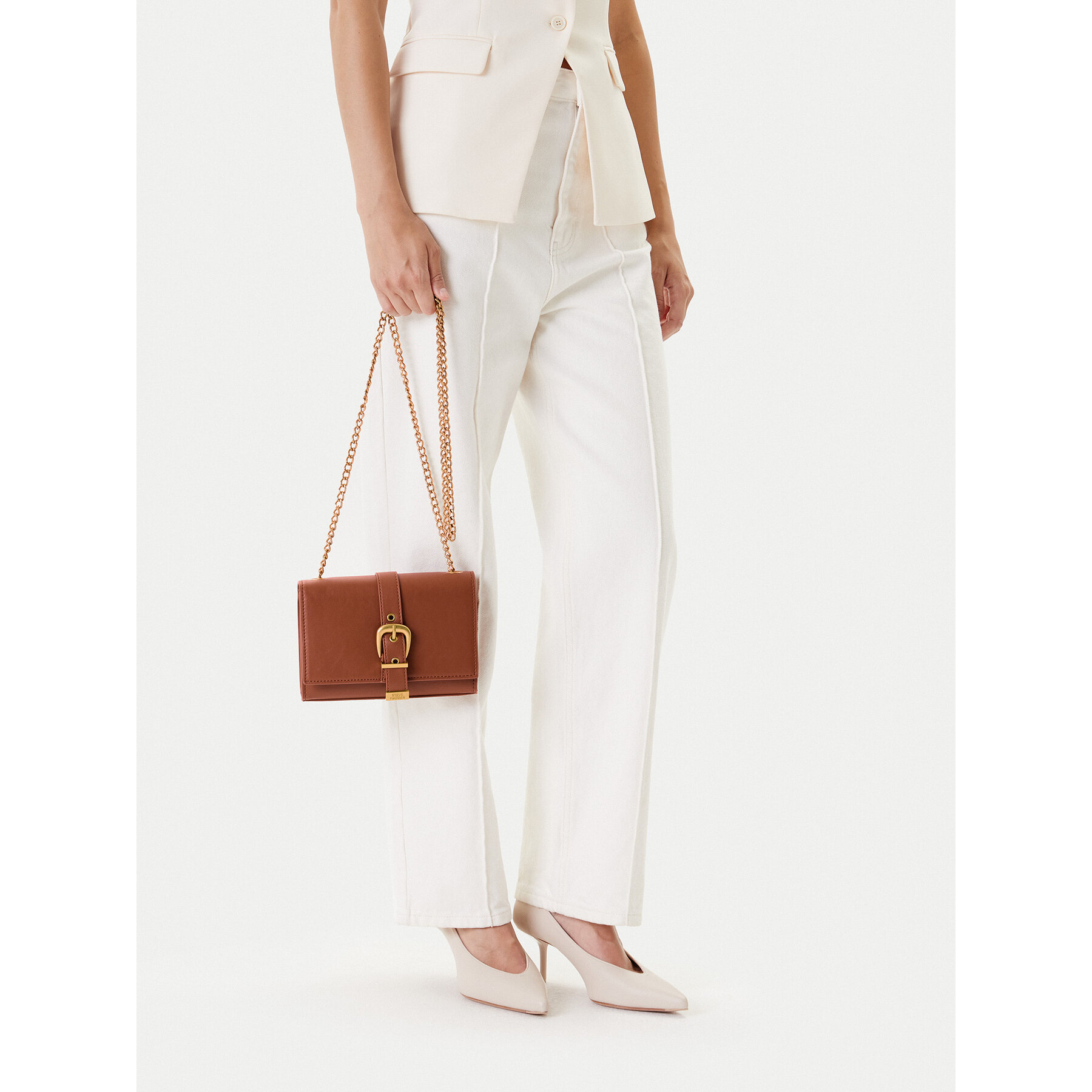 Дамска чанта Steve Madden Barch SM13001708 Кафяв