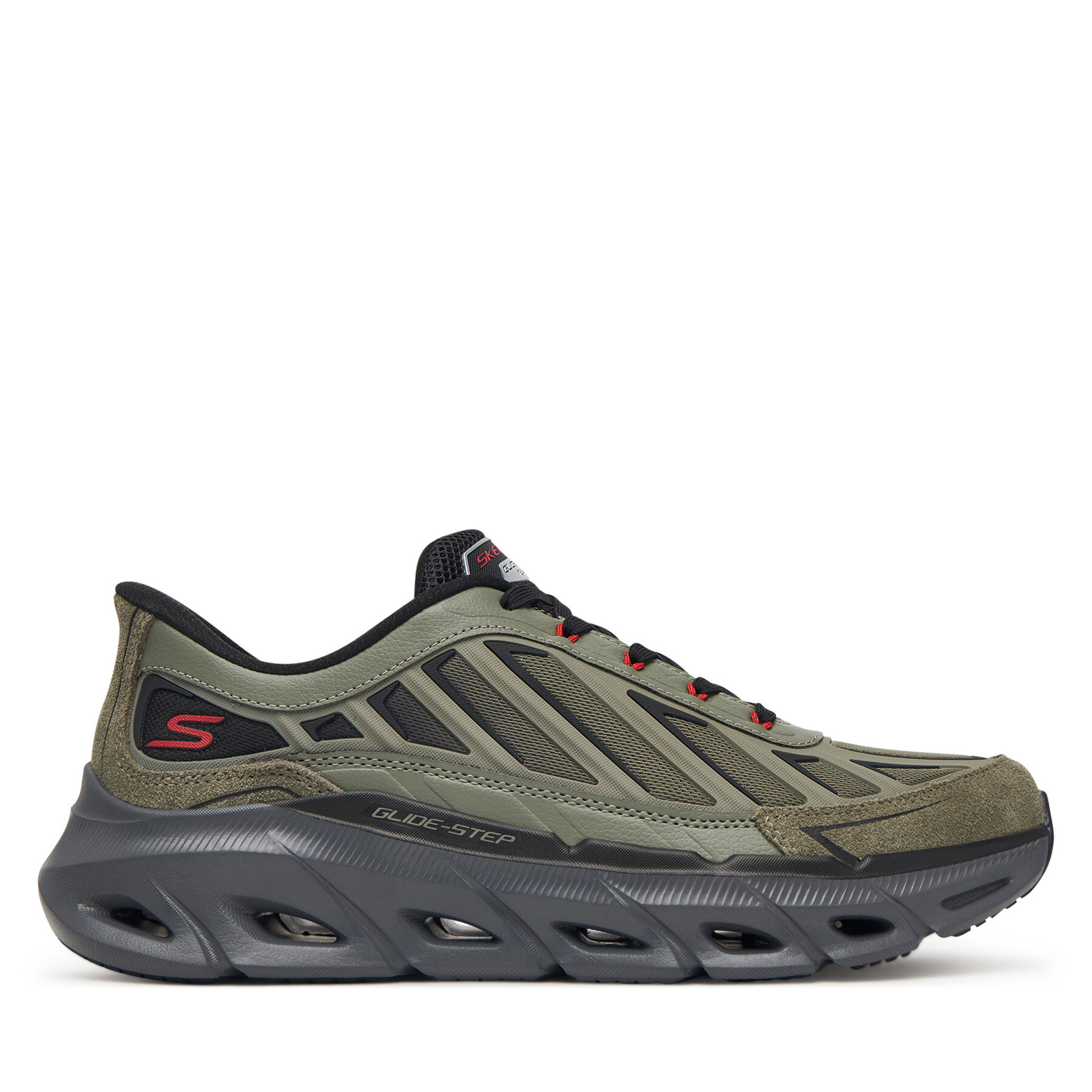 Сникърси Skechers Glide-Step - Fater 233421/OLBK Зелен