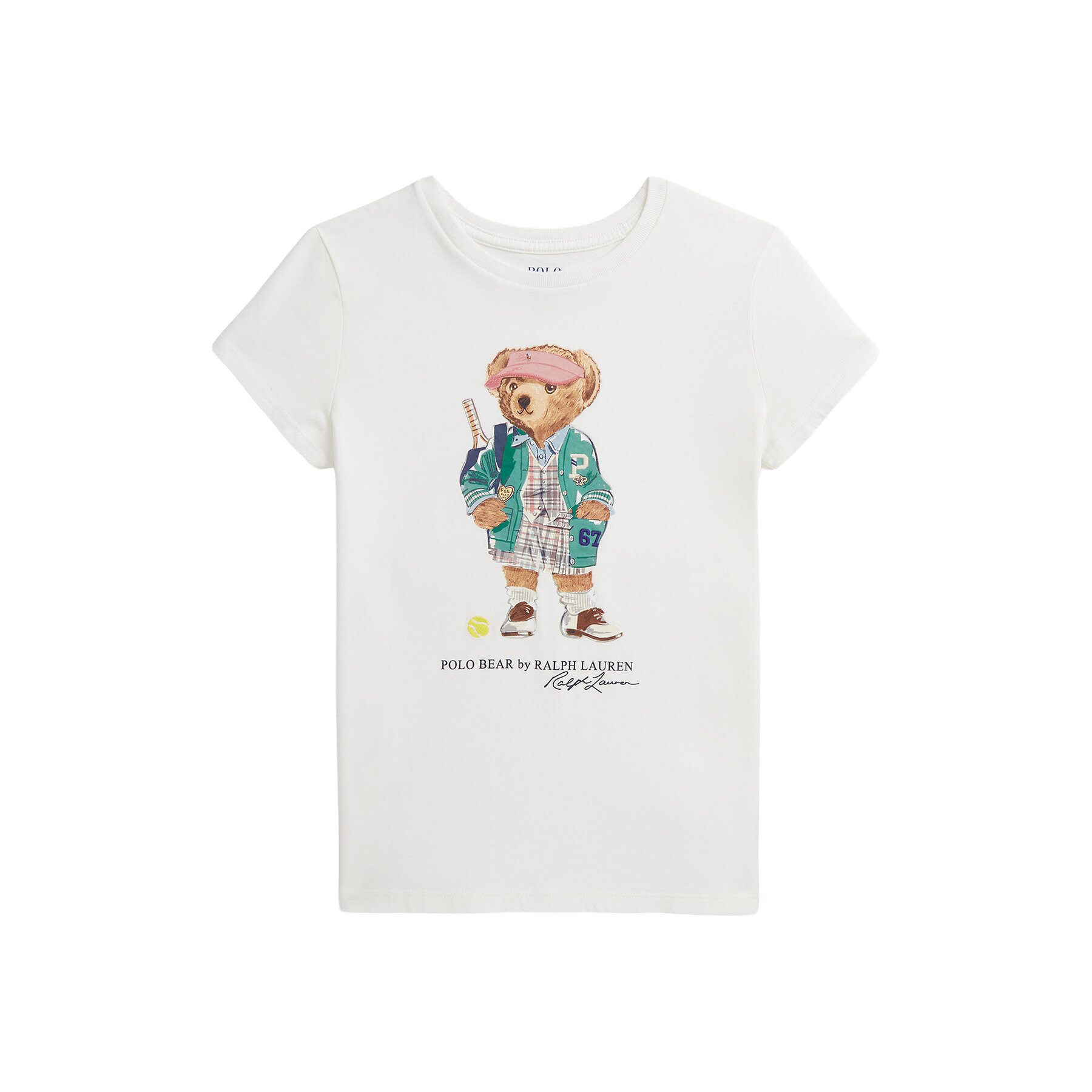 Polo Ralph Lauren T-Shirt 313971122002 Λευκό Regular Fit