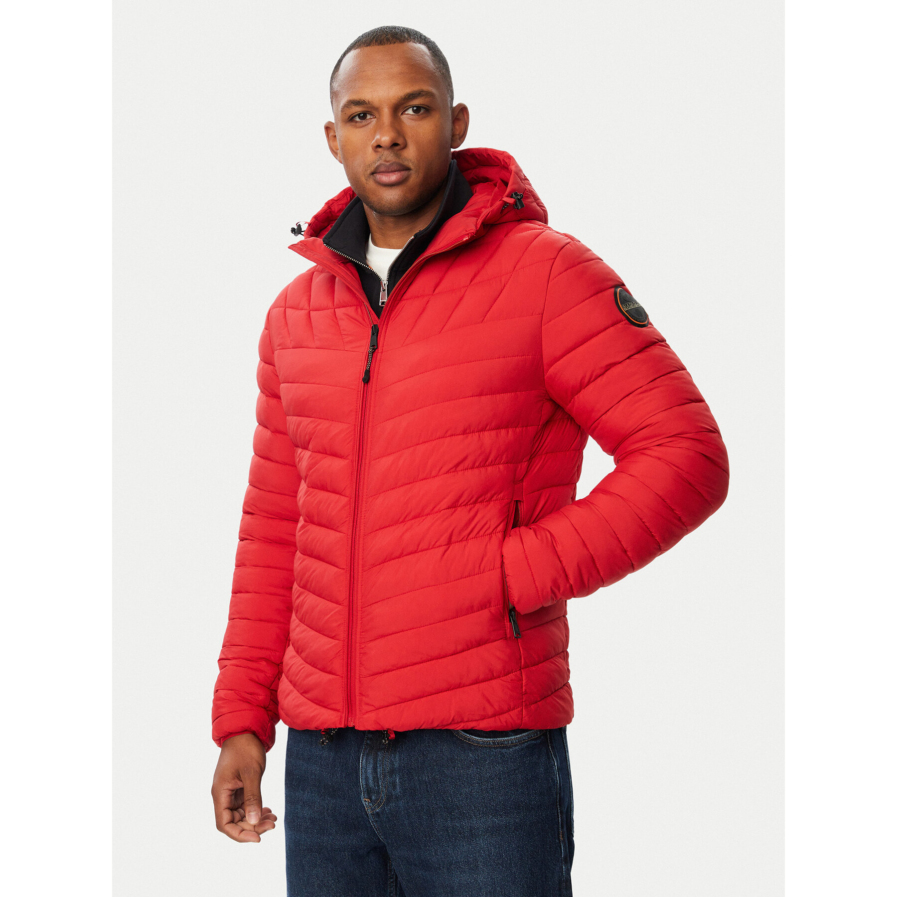 Napapijri Winterjacke A-Lapaz H NP0A4I26 Rot Regular Fit