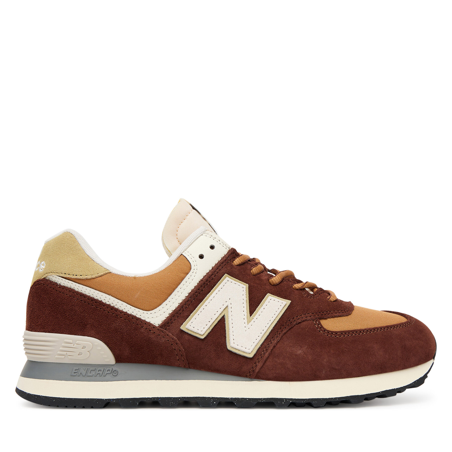 Sneakersy New Balance U574MRR Hnedá