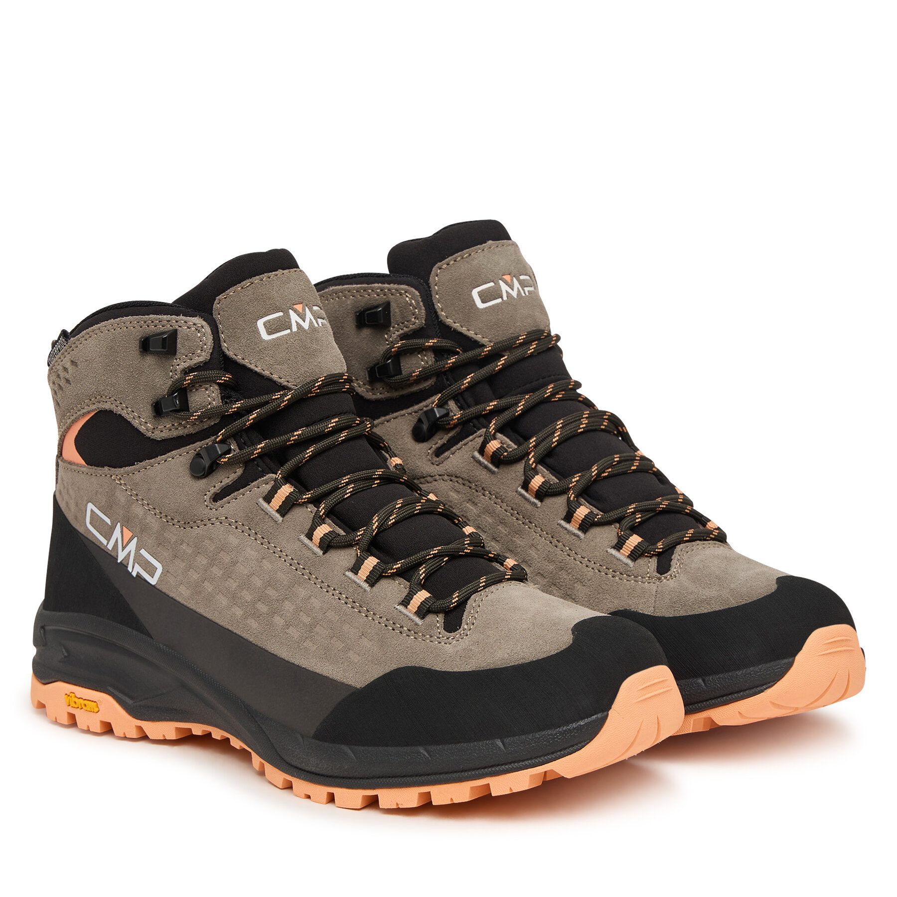 Trekkings CMP Vertyx Mid Wmn Wp 3Q17286 Bej închis